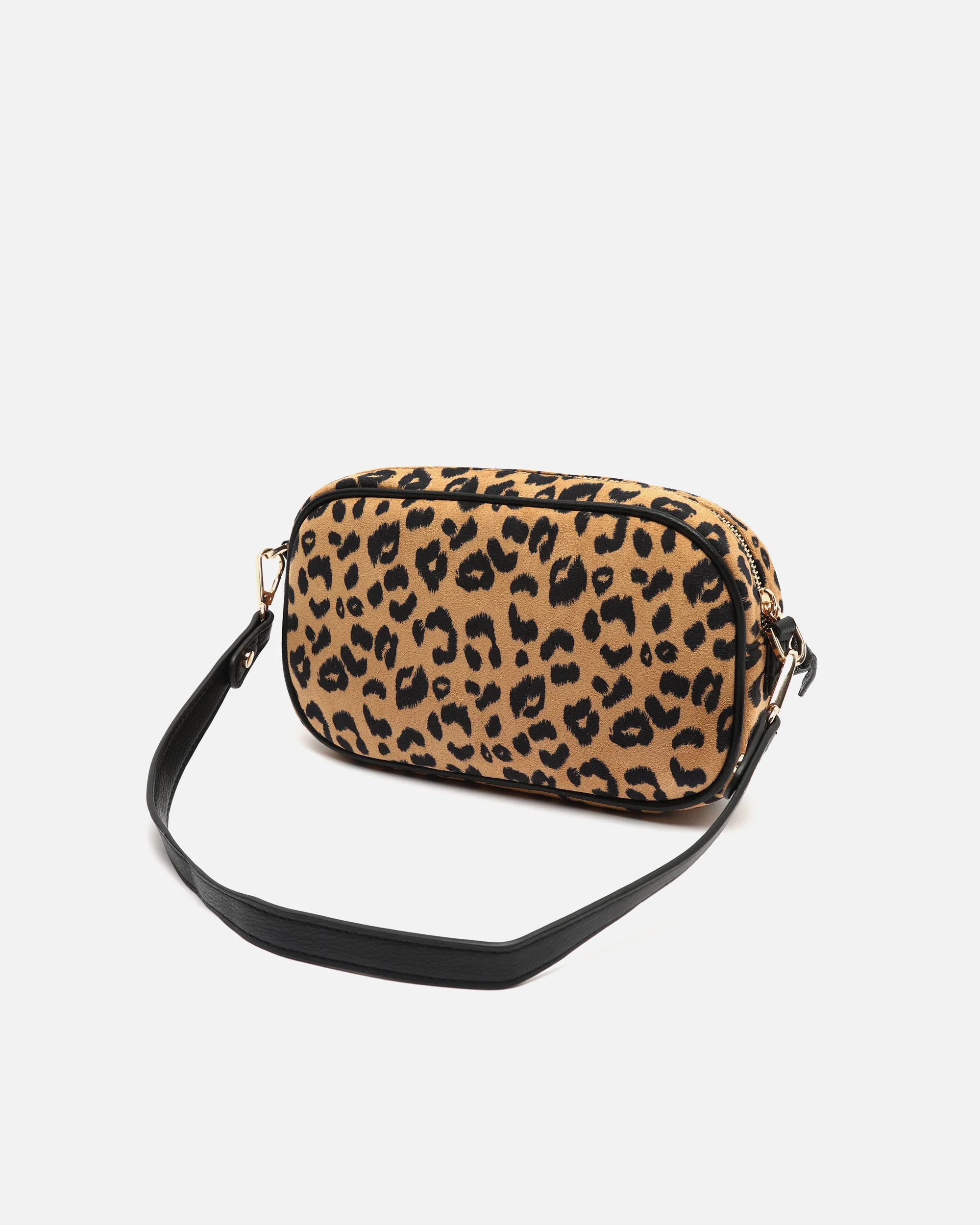 Abi bolso de hombro pequeño con asa bandolera extraíble y estampado animal print ED. - Image 4