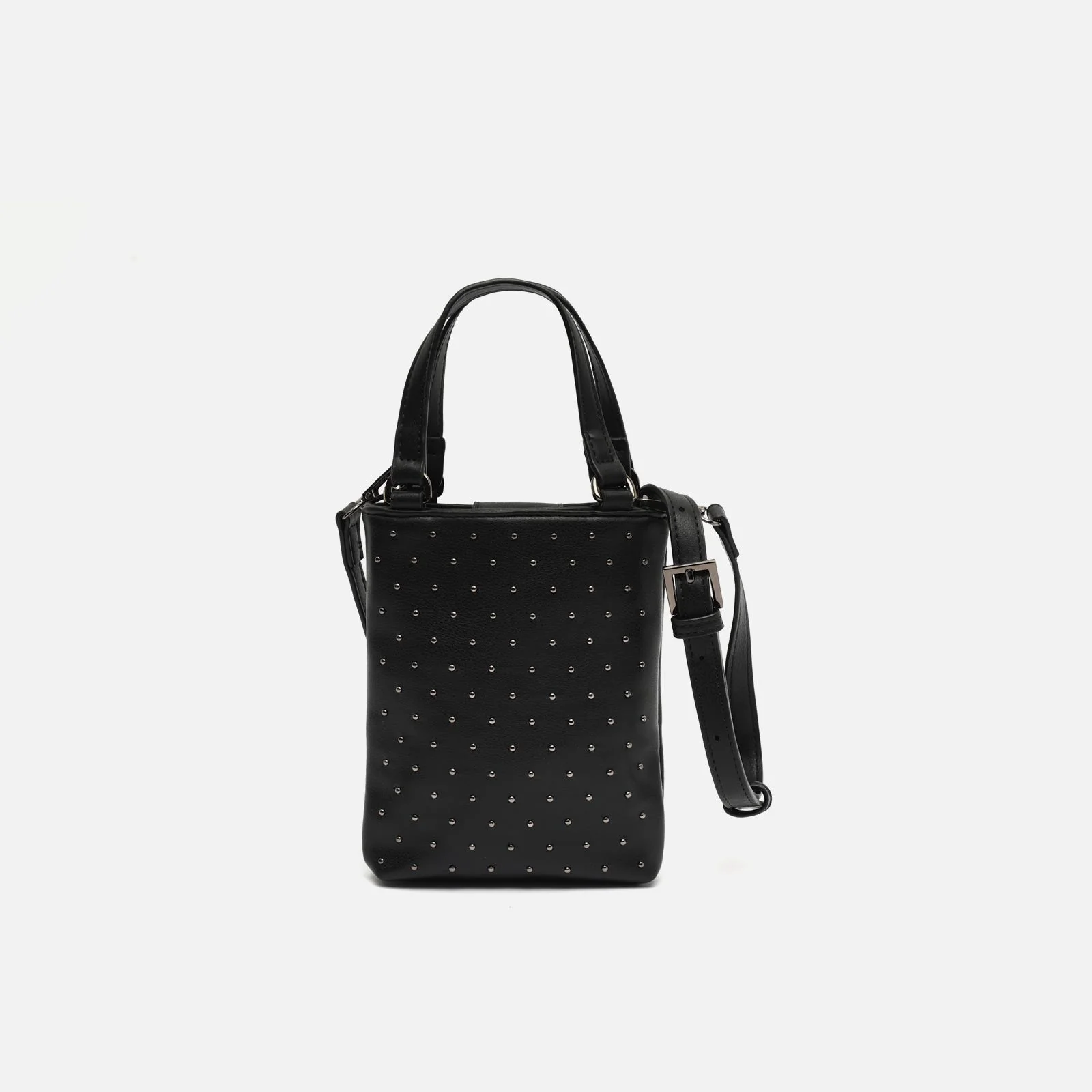 Betsya bolso bandolera mini para móvil con detalles metálicos ED.