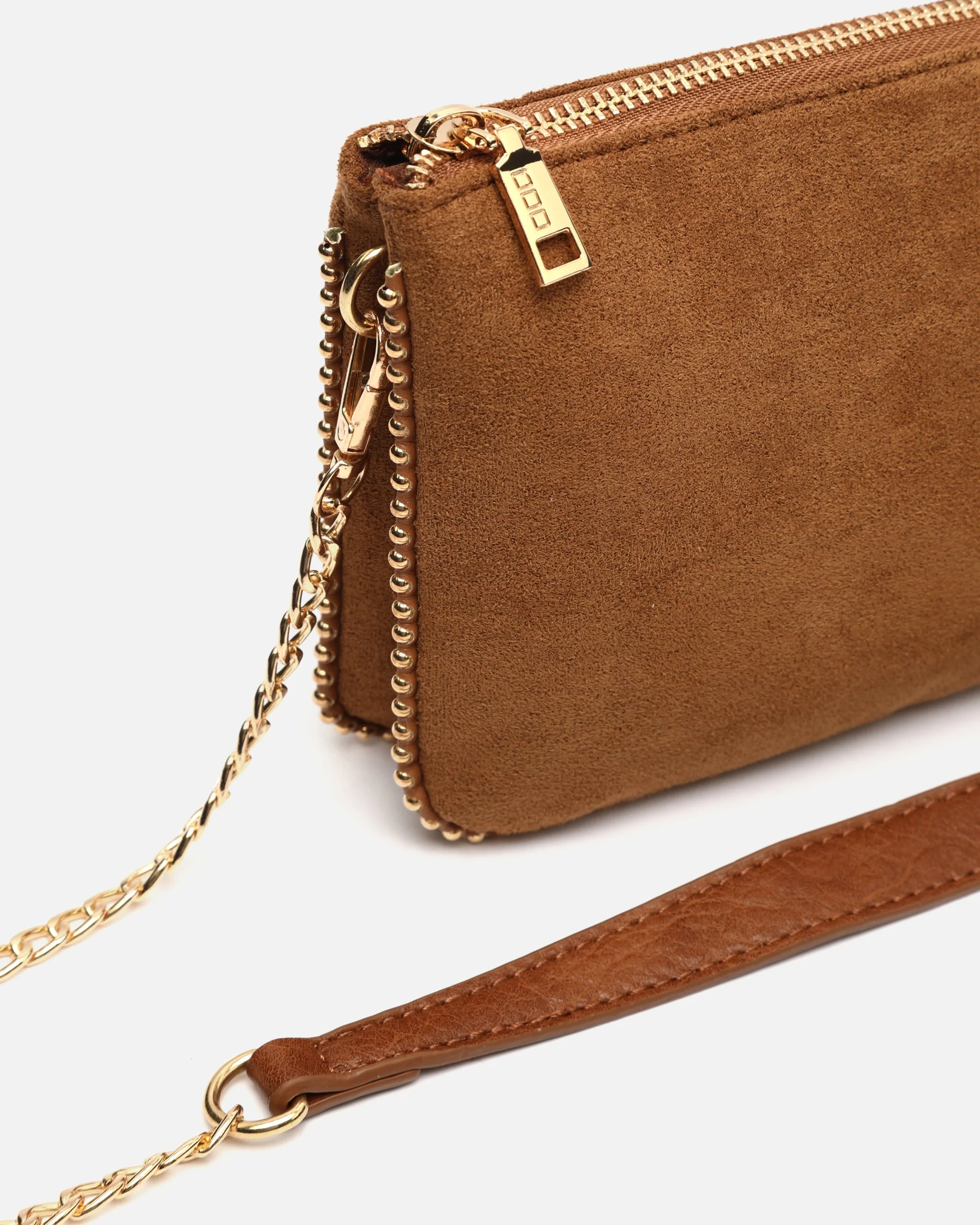 Boleo bolso bandolera efecto ante y con detalles metálicos - Image 3