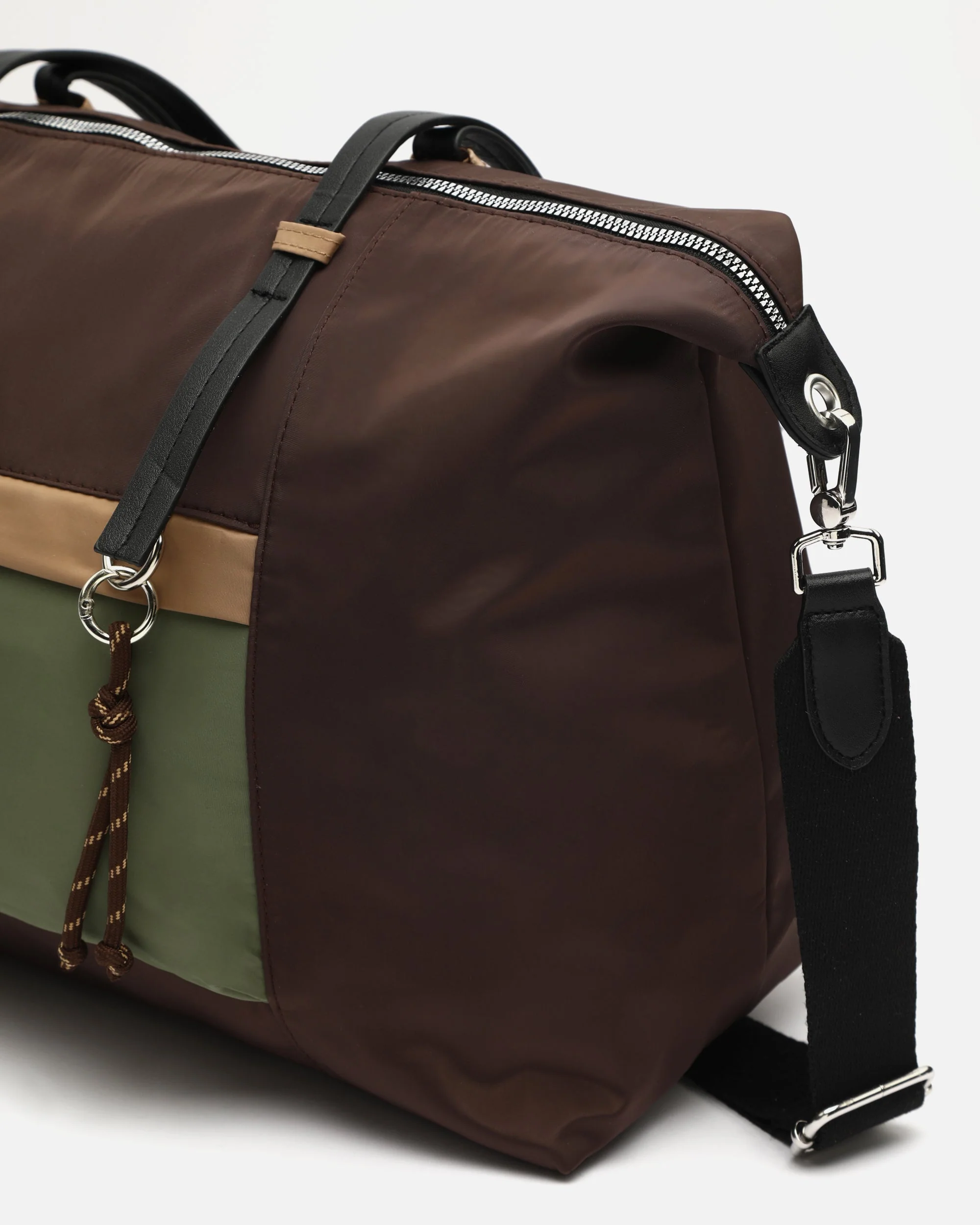 Bristol bolso shopper grande en nylon con asa bandolera extraíble - Image 8