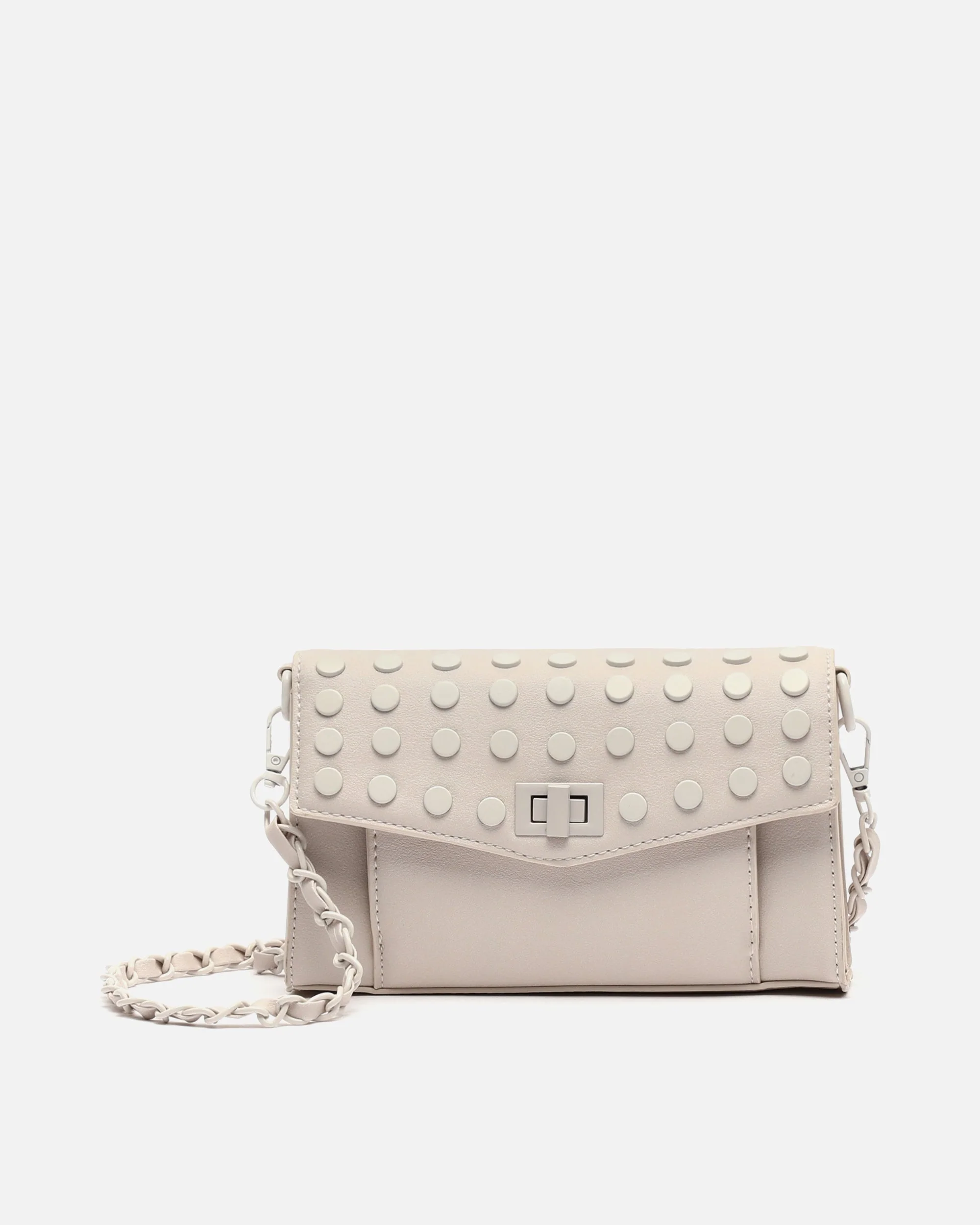 Danbai bolso bandolera pequeño con solapa y detalles metálicos ED. - Image 11