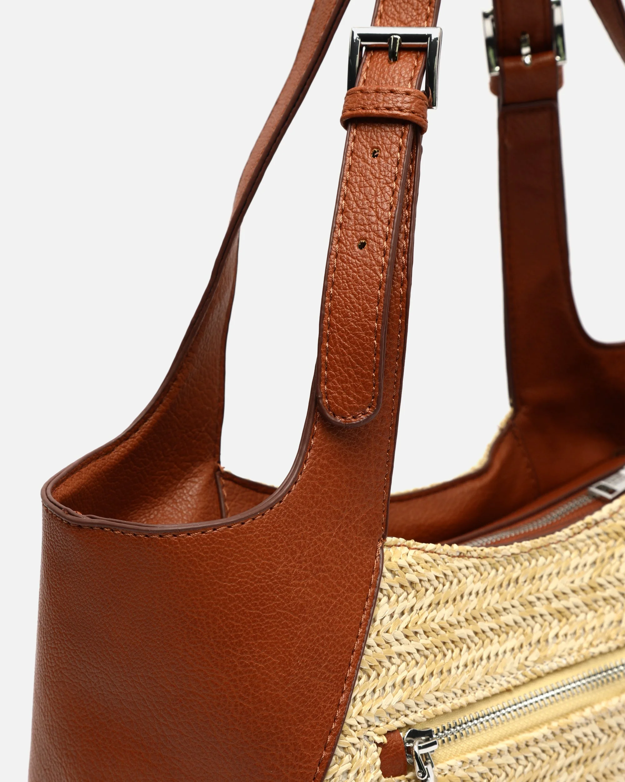 Dapri bolso de hombro efecto rafia ED. - Image 3