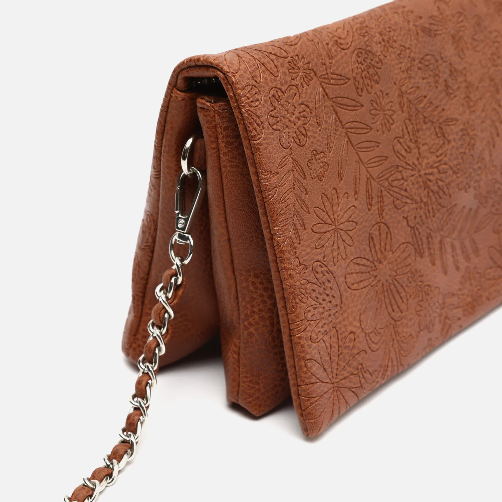 Deva bolso bandolera pequeño con grabado floral ED. - Image 13