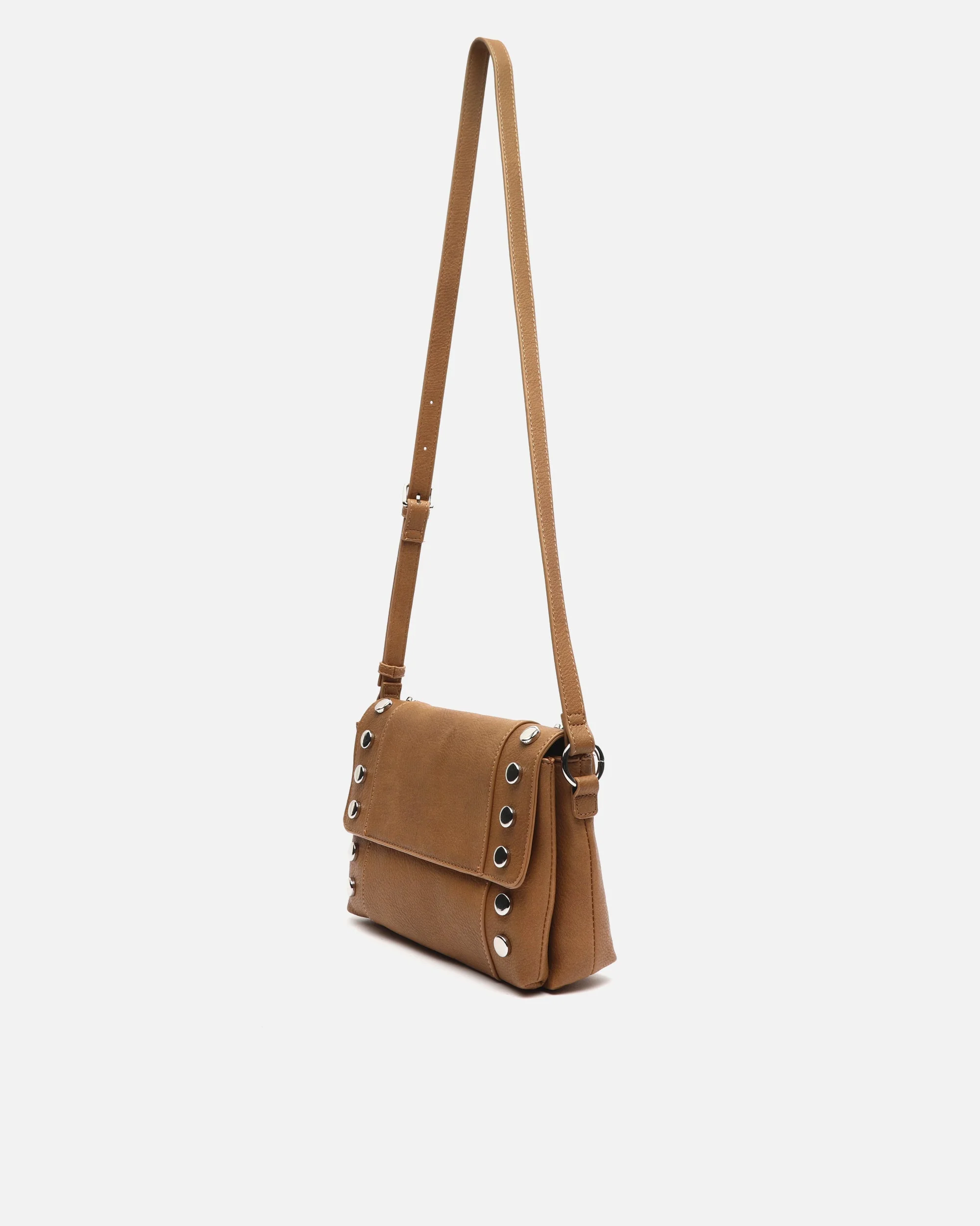 Diblin bolso bandolera con solapa y detalles metálicos - Image 7