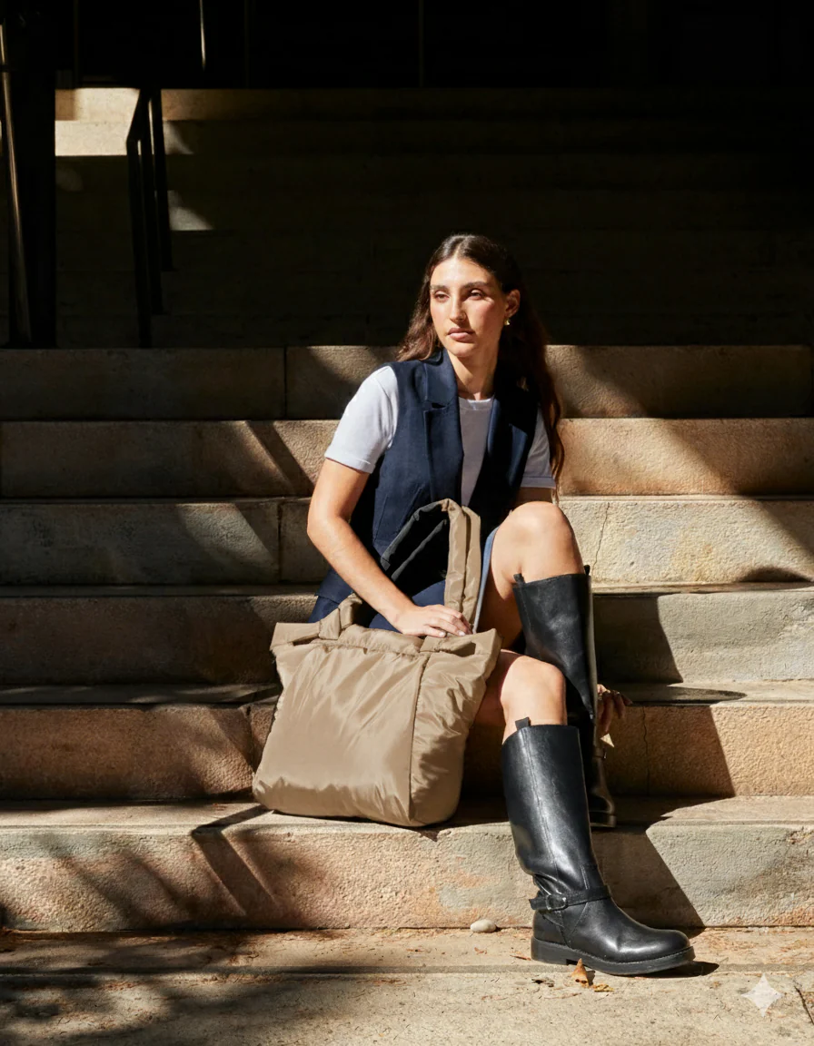 Docer bolsa shopper grande en nylon - Image 23