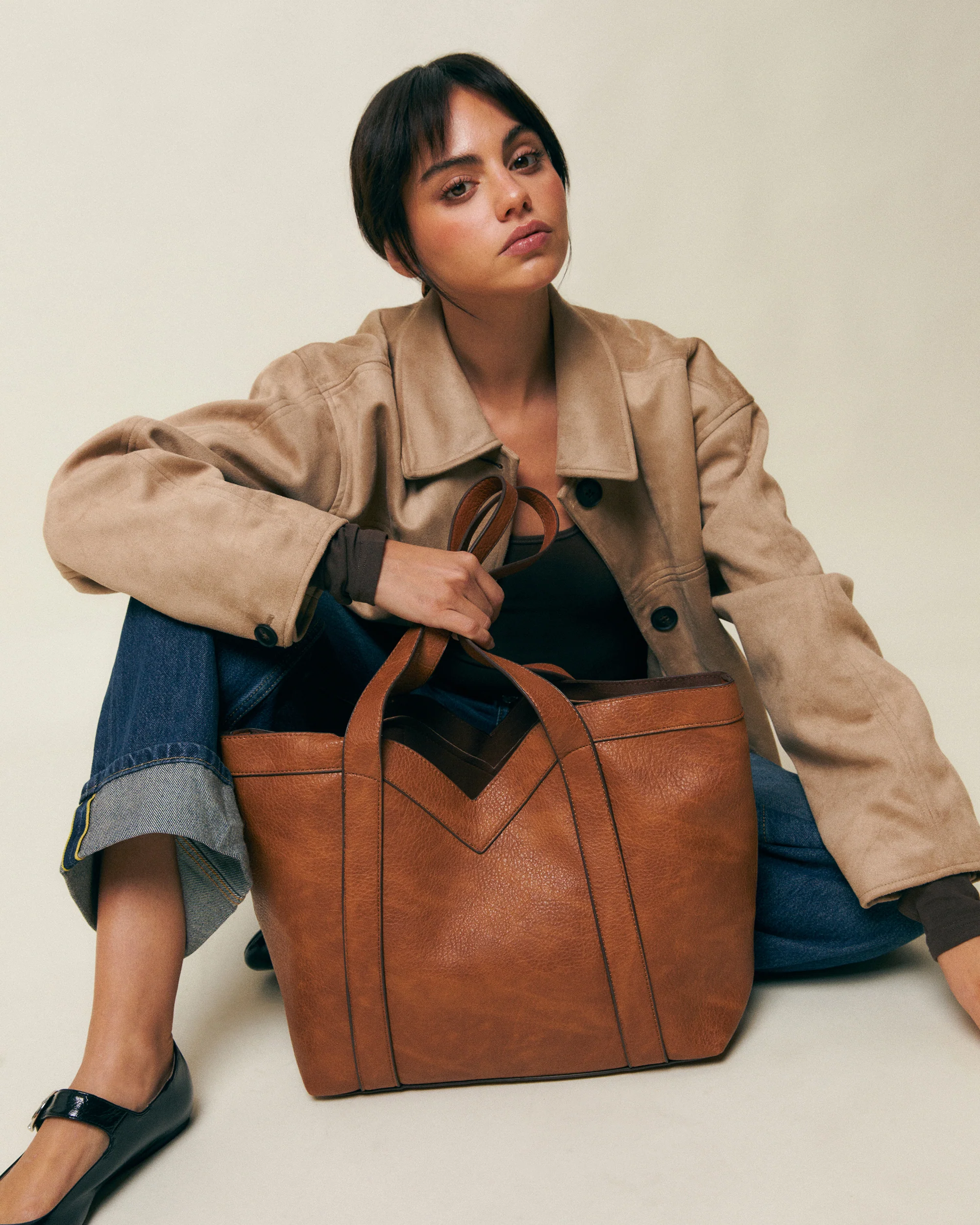 Emme bolso shopper grande con neceser extraíble - Image 3