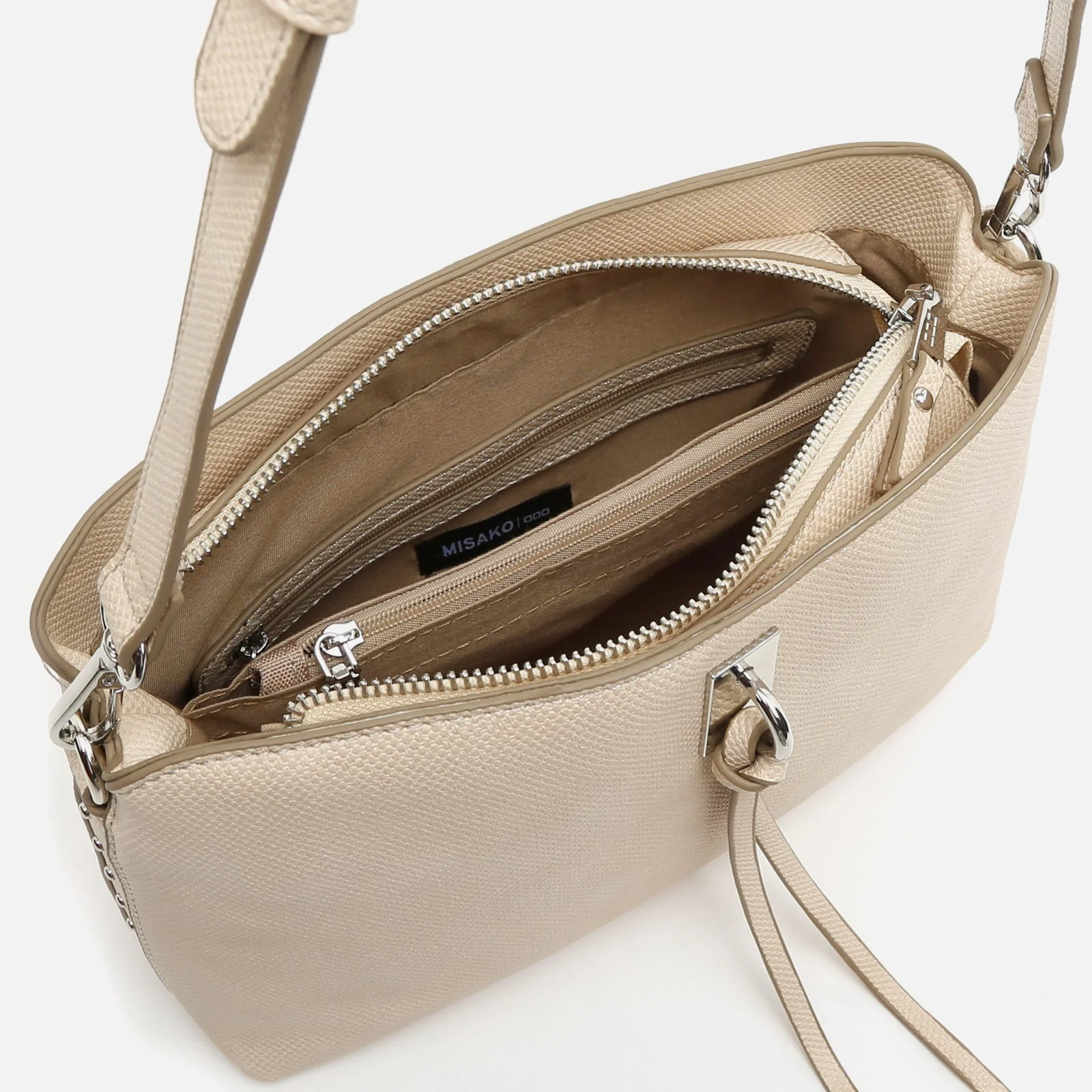 Engri bolso bandolera pequeño con detalles metálicos - Image 29