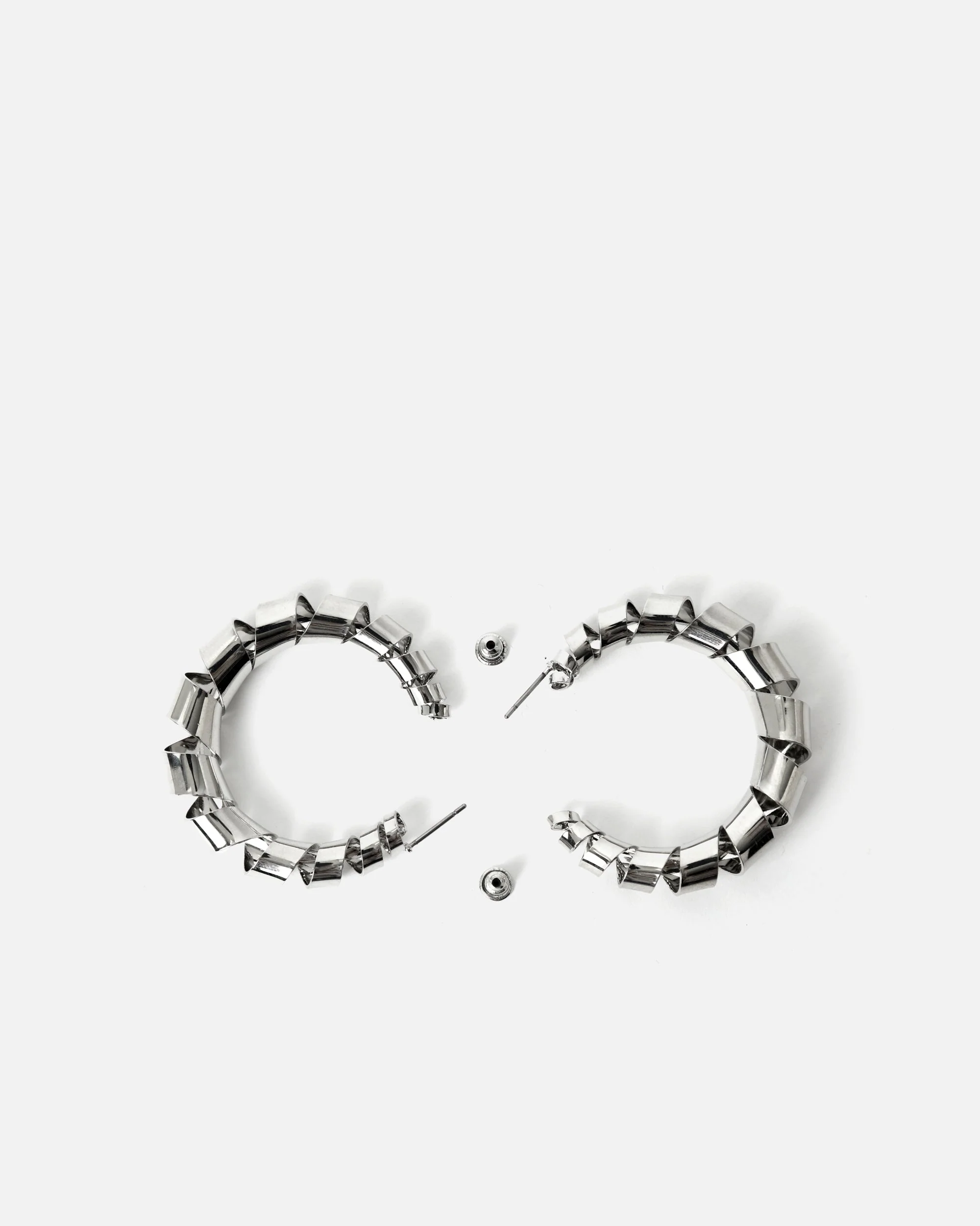 Espiral pendientes de aro ED. - Image 3