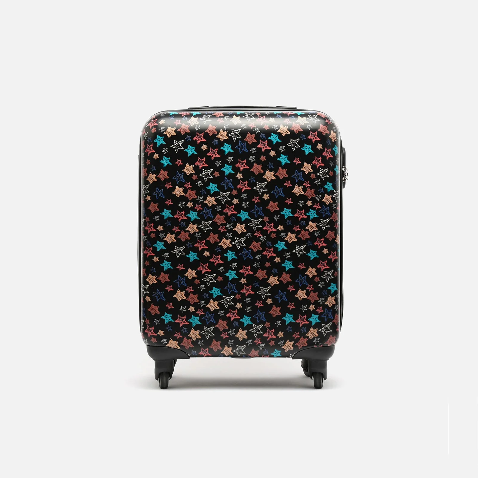 Estrella maleta pequeña rígida estampado de estrellas ED.