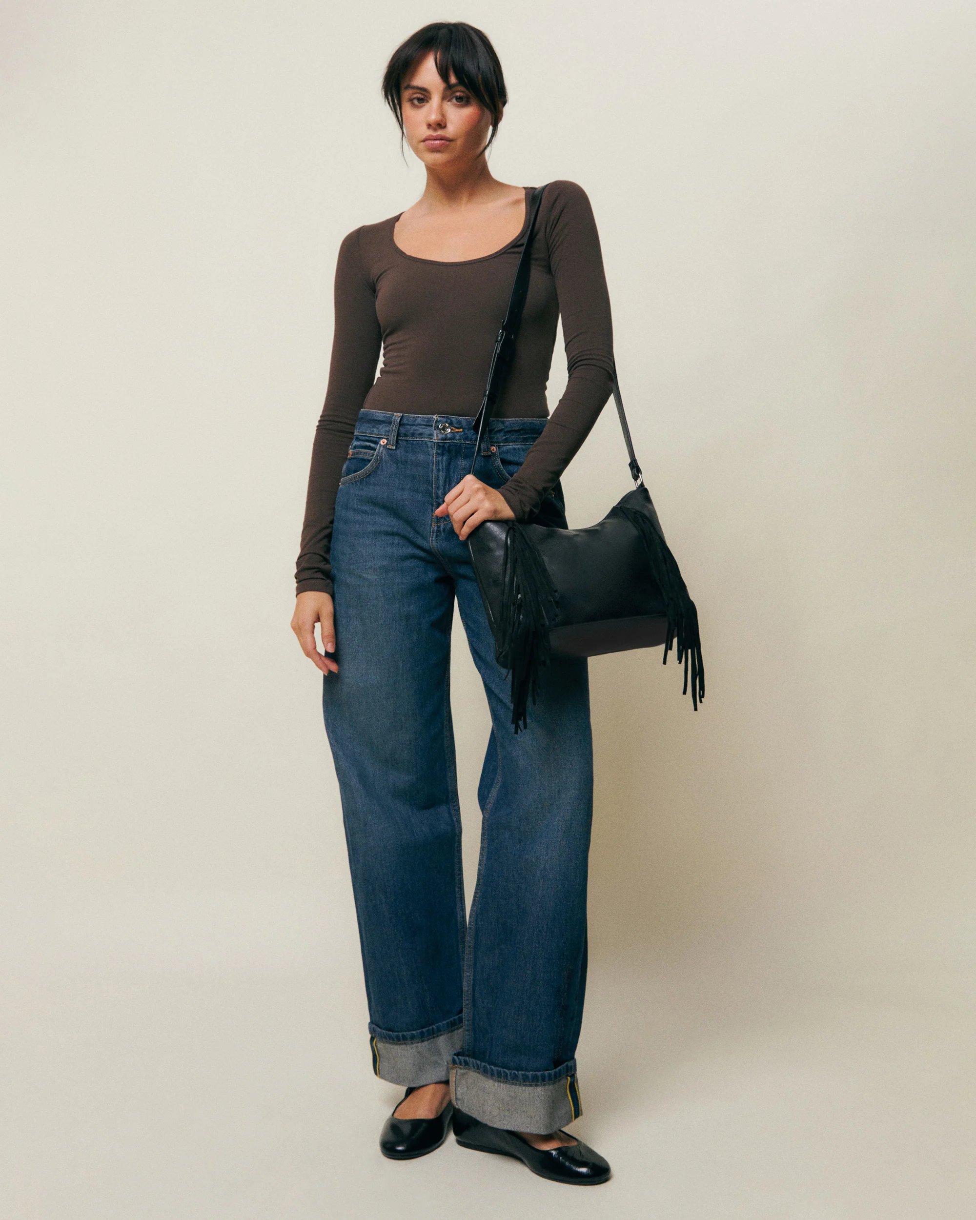 Evi bolso bandolera con flecos - Image 8
