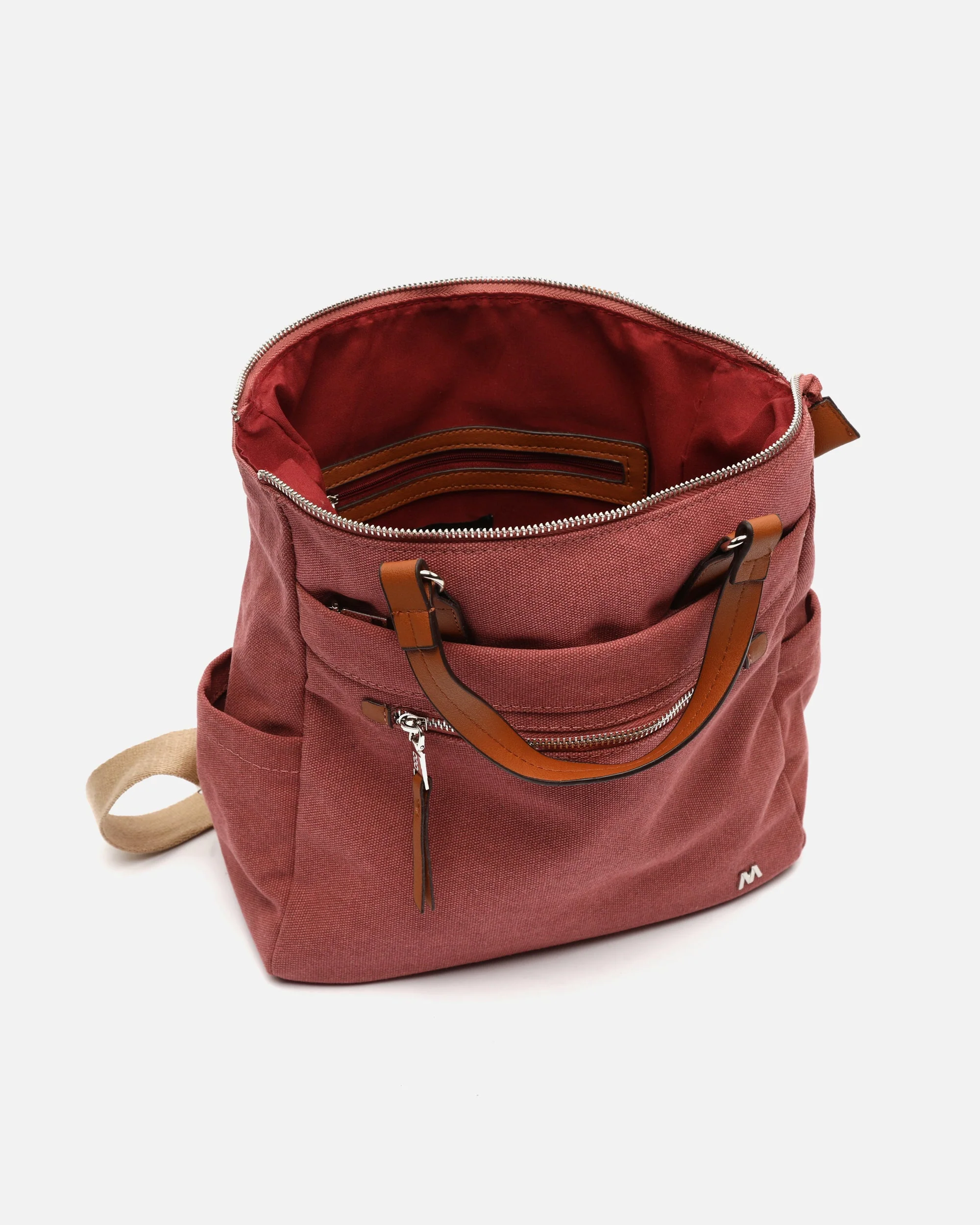 Evolet mochila de tela con asa de mano - Image 10