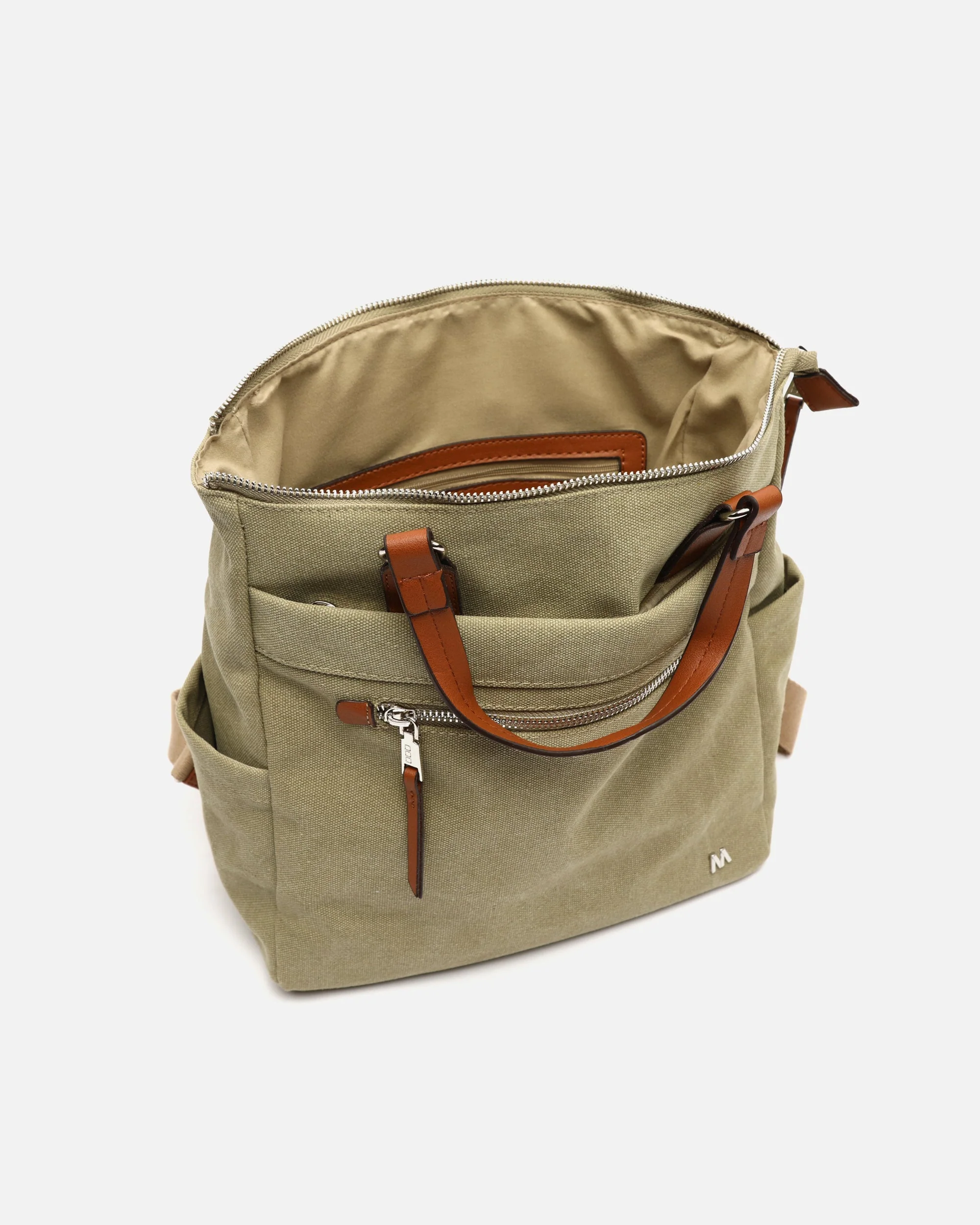 Evolet mochila de tela con asa de mano - Image 5