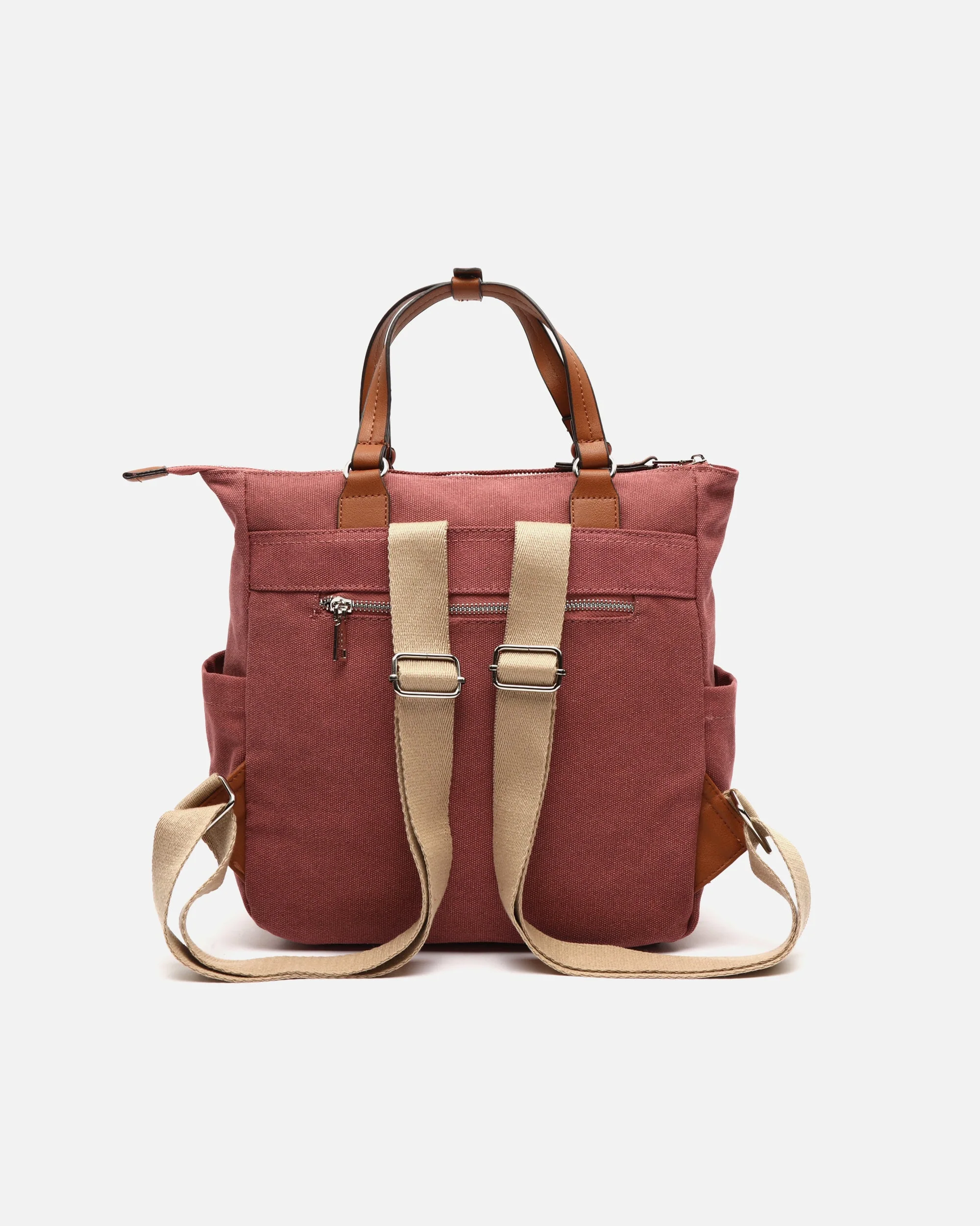 Evolet mochila de tela con asa de mano - Image 8
