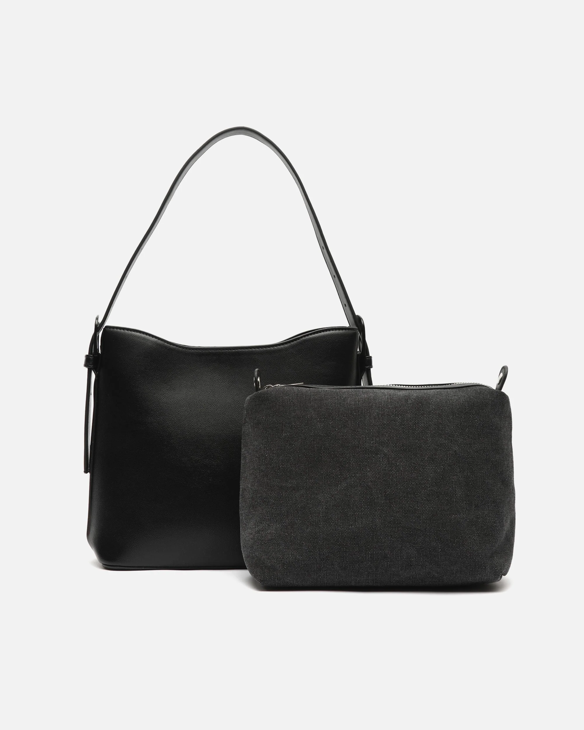 Ficon bolso de hombro con bolsa en el interior y asa bandolera extraíble ED. - Image 20