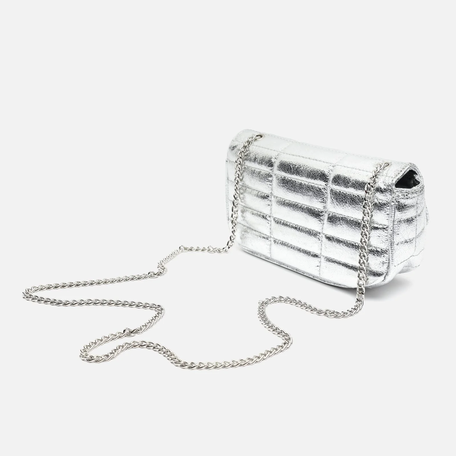 Fiore bolso bandolera de fiesta pequeño metalizado ED. - Image 9
