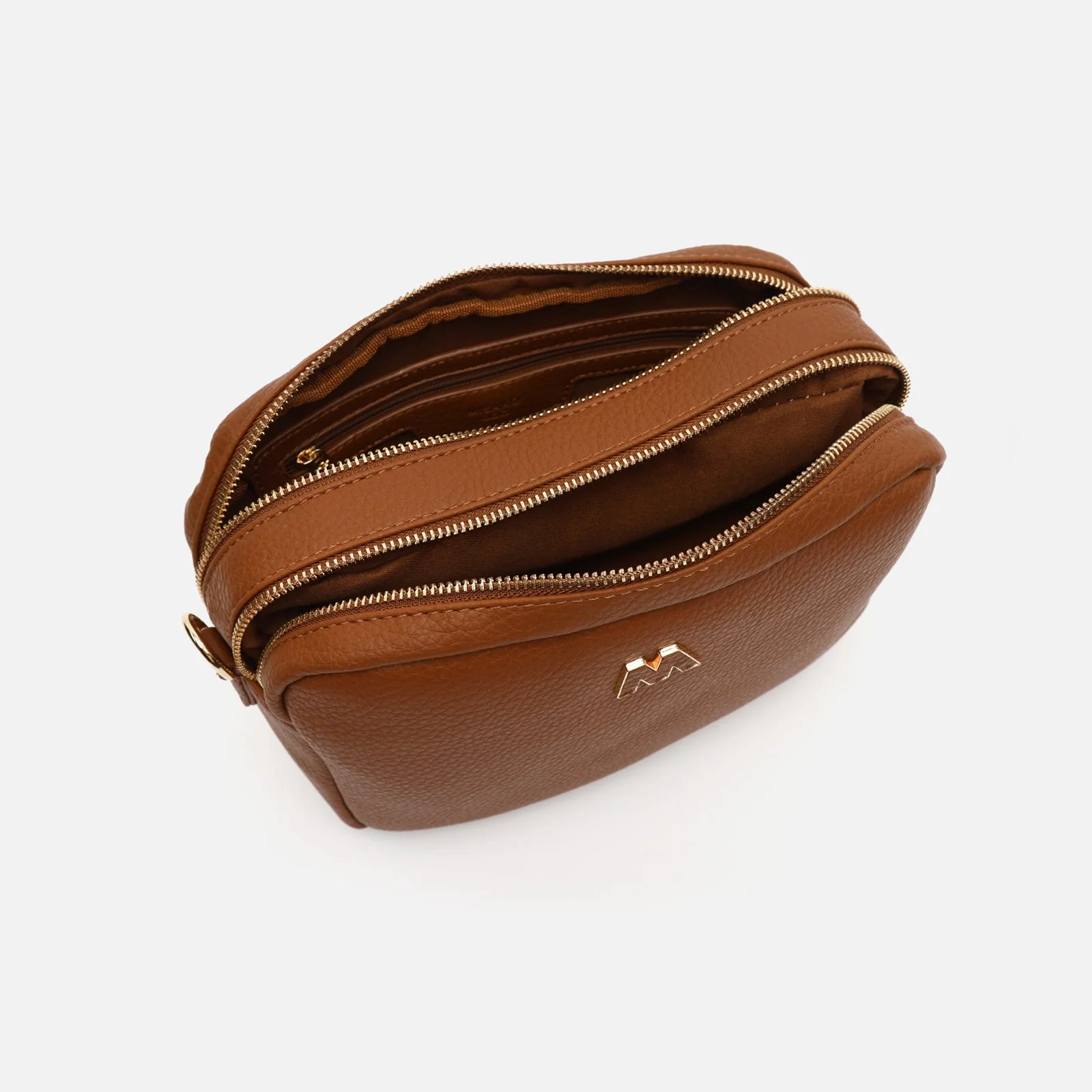 Galen bolso bandolera con doble cremallera - Image 10