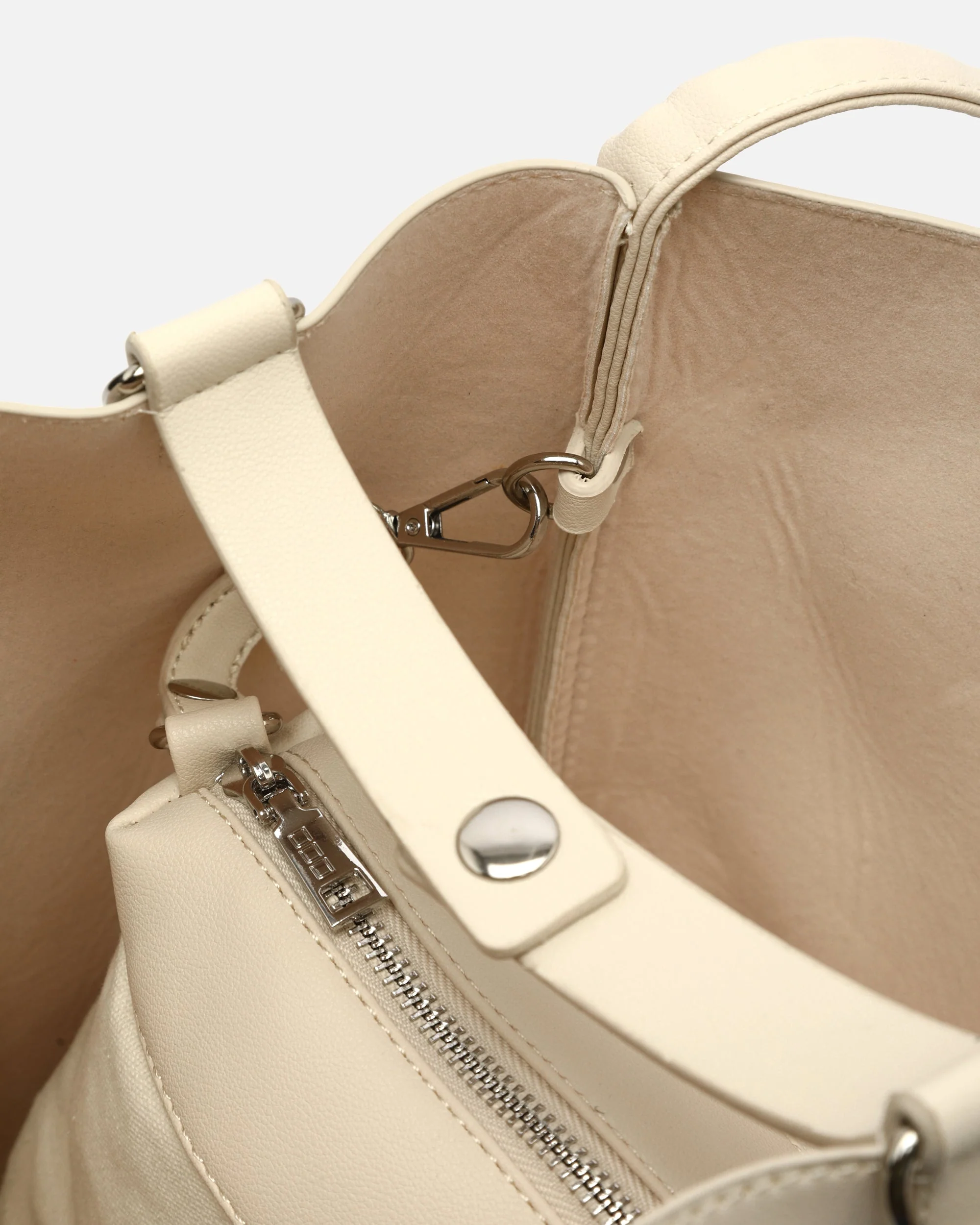 Guevon bolso de hombro con neceser y asa bandolera extraíble - Image 4