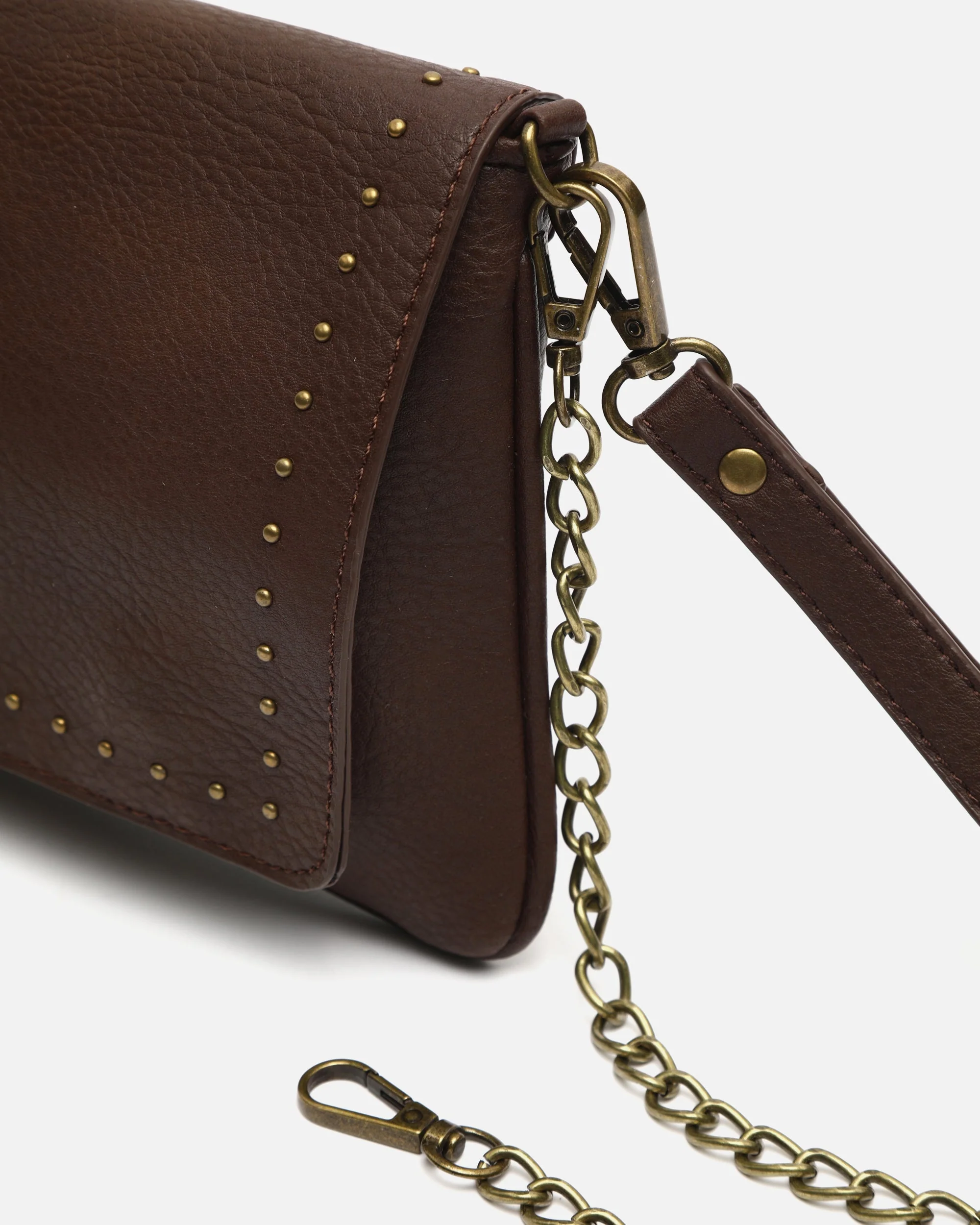 Jacumy bolso bandolera de fiesta pequeño con detalles metálicos - Image 11