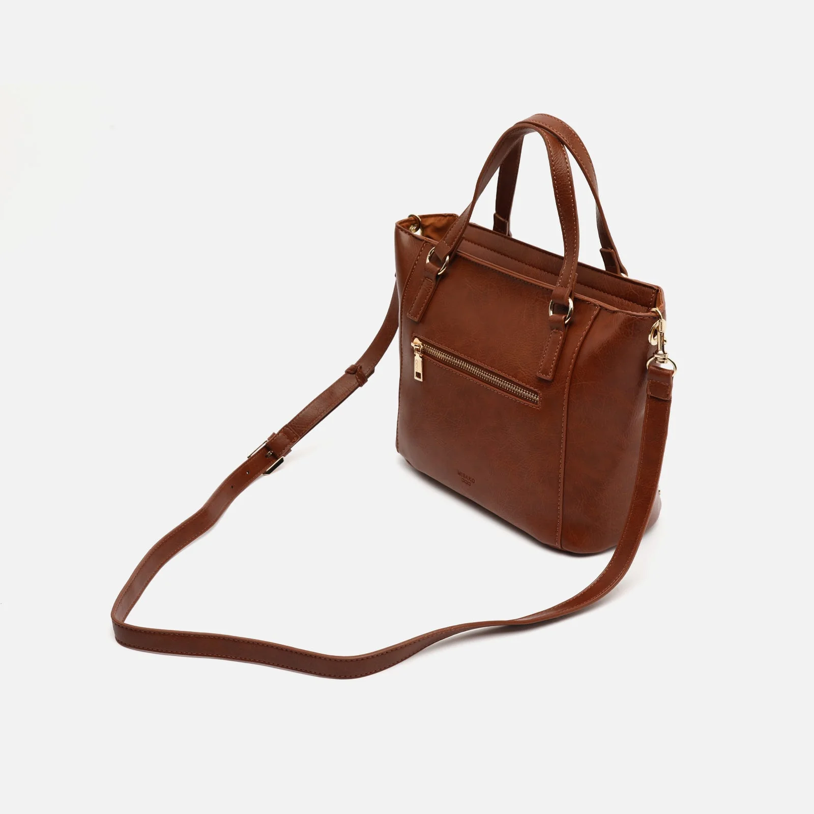 Jita bolso tote mediano con asa bandolera extraíble y detalles metálicos - Image 10