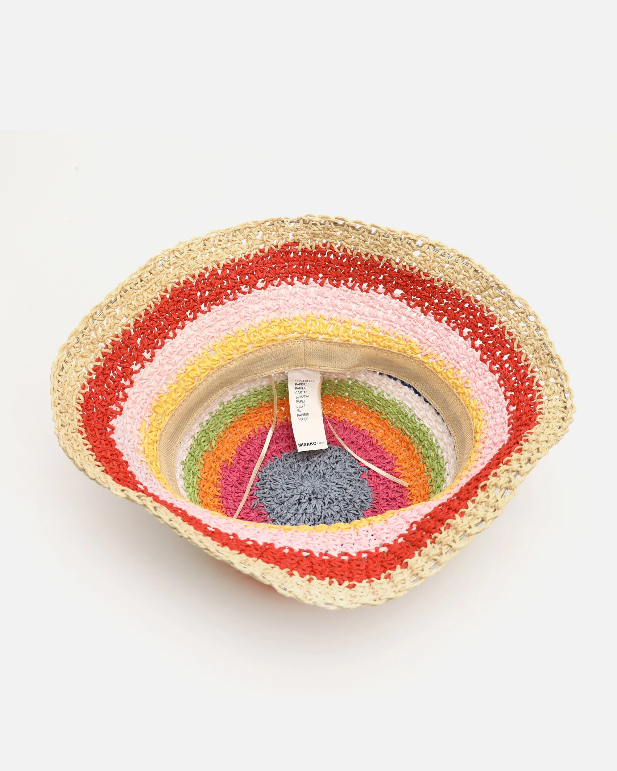 Kaylie gorro bucket efecto rafia ED. - Image 4