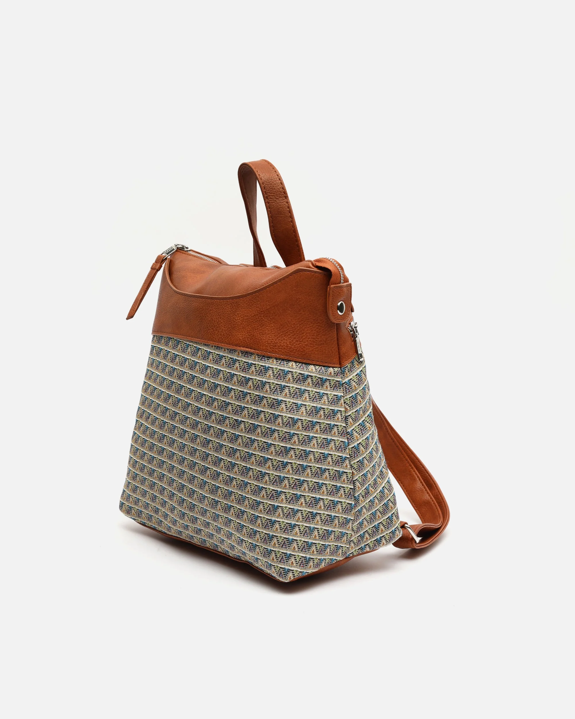 Kusi mochila con estampado jacquard ED. - Image 2