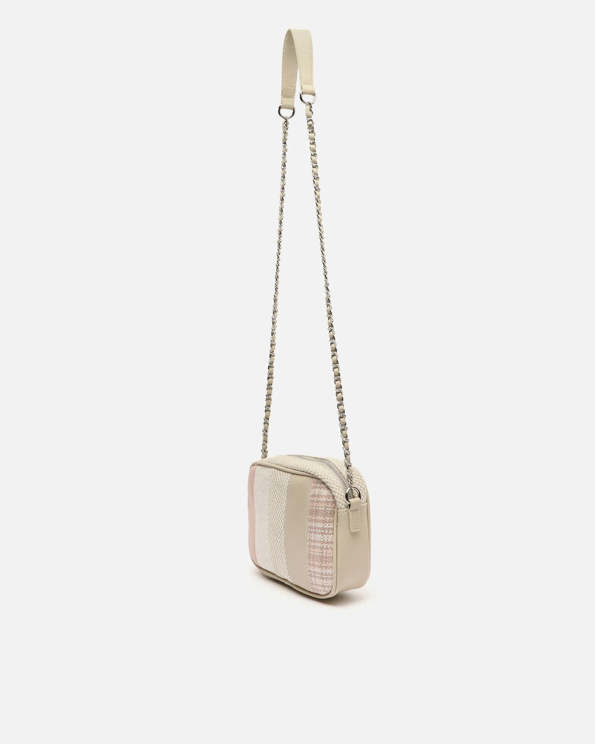 Larenito bolso bandolera pequeño efecto rafia ED. - Image 7