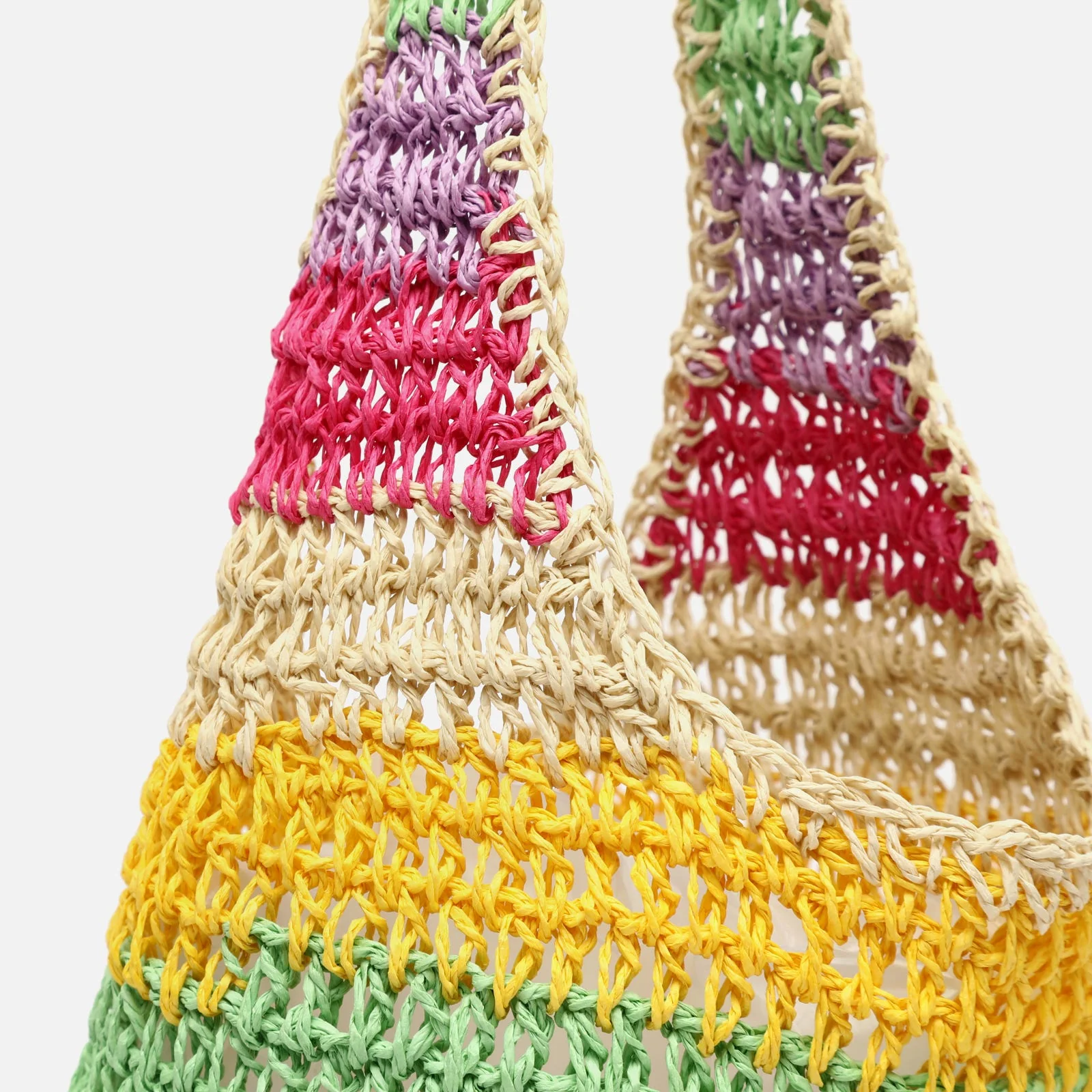 Legi bolso de hombro efecto rafia ED. - Image 8