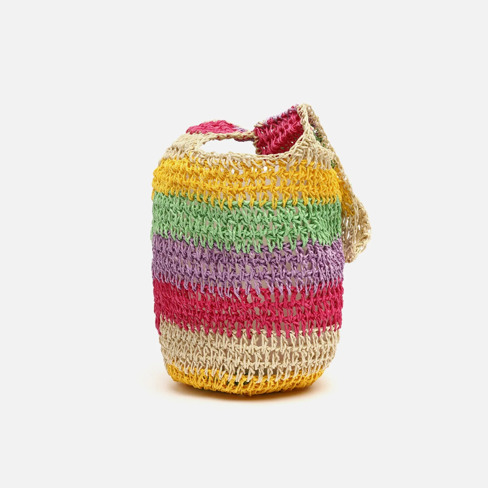 Legi bolso de hombro efecto rafia ED. - Image 9