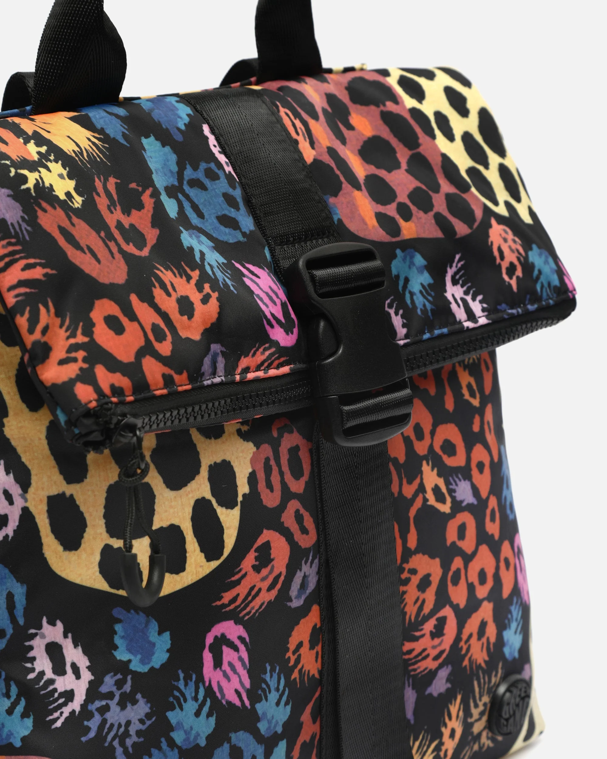Menphis-3 mochila con solapa en nylon reciclado - Image 3