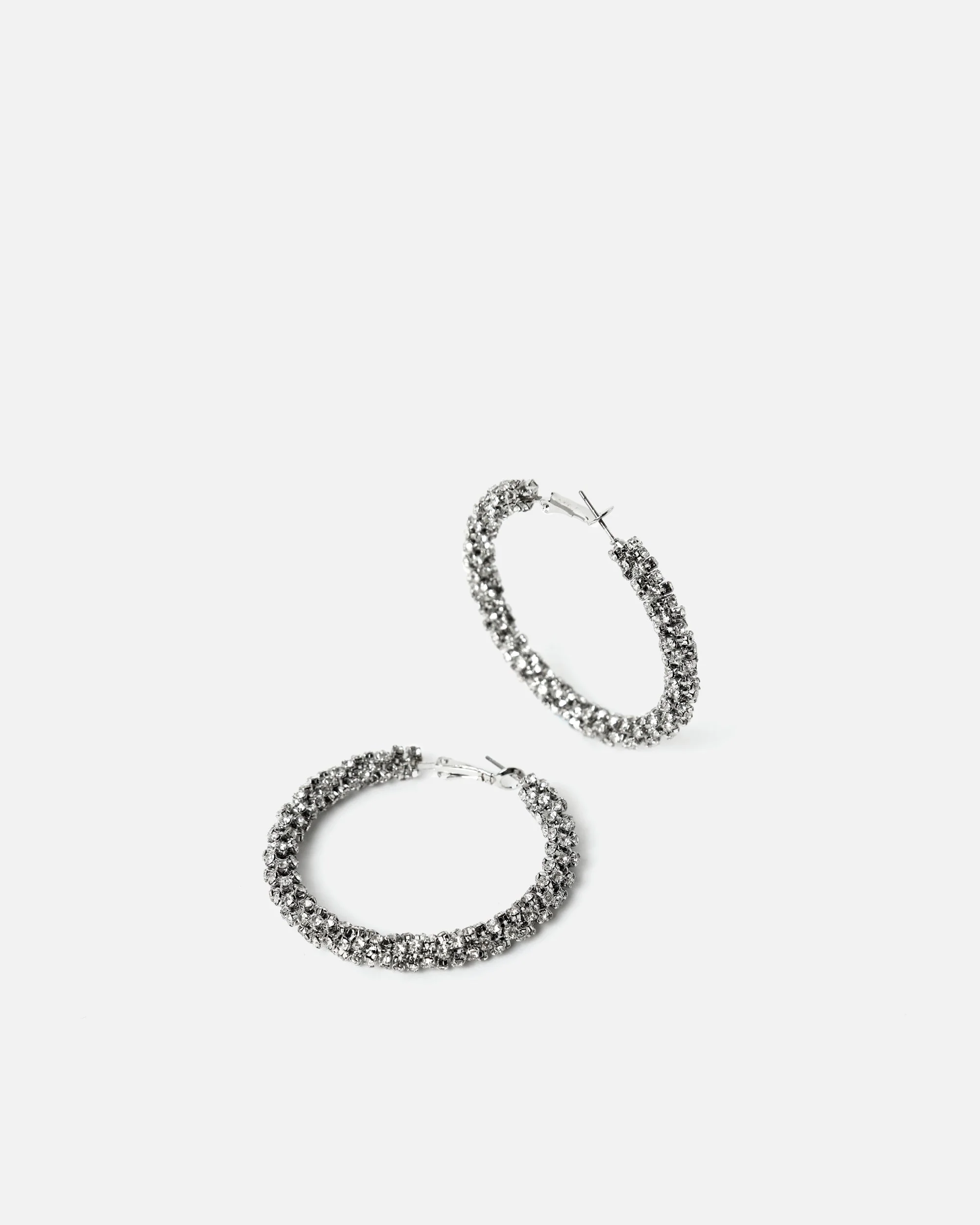 Miamis pendientes redondos con strass ED.