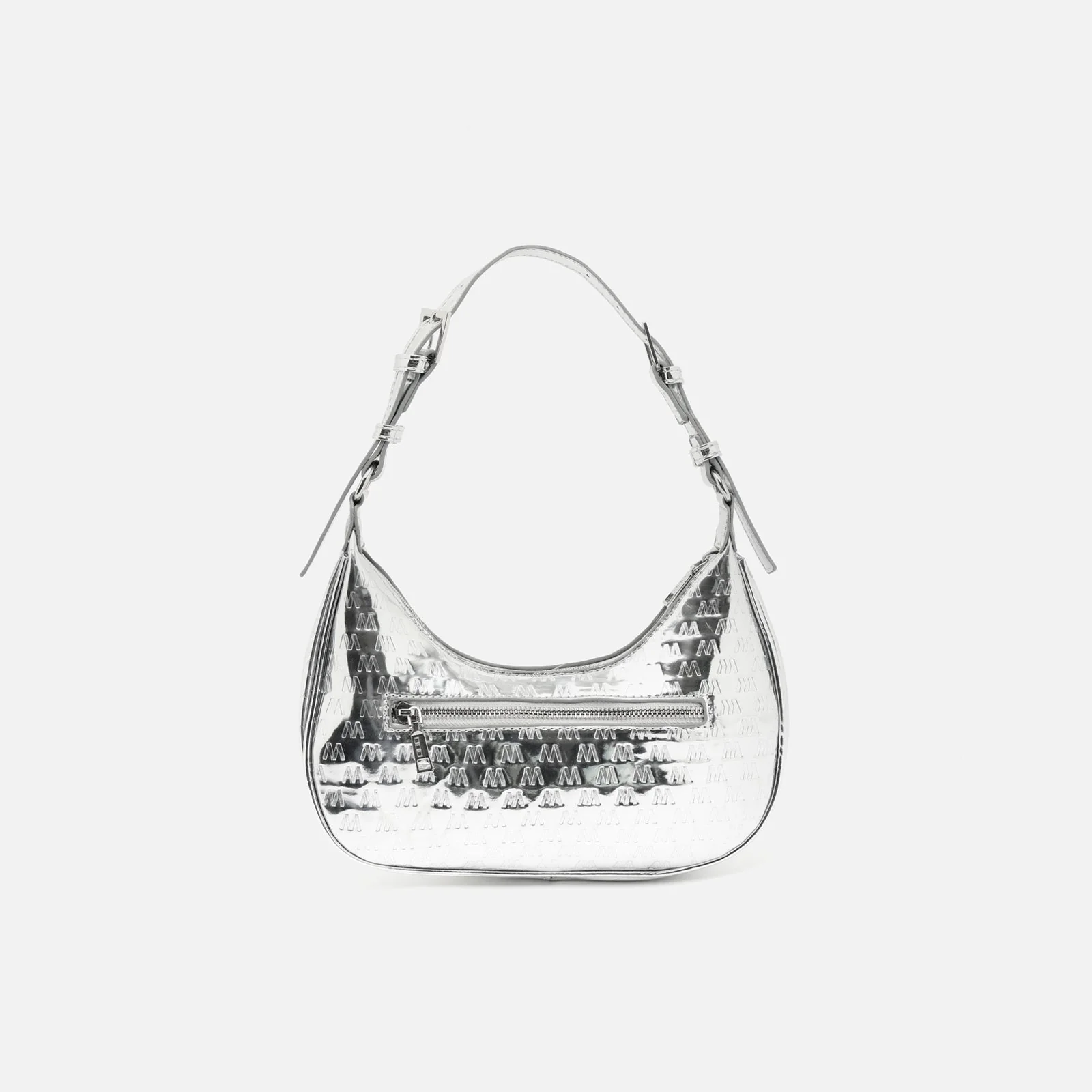 Misra bolso de hombro pequeño con asa regulable y estampado monogram - Image 4