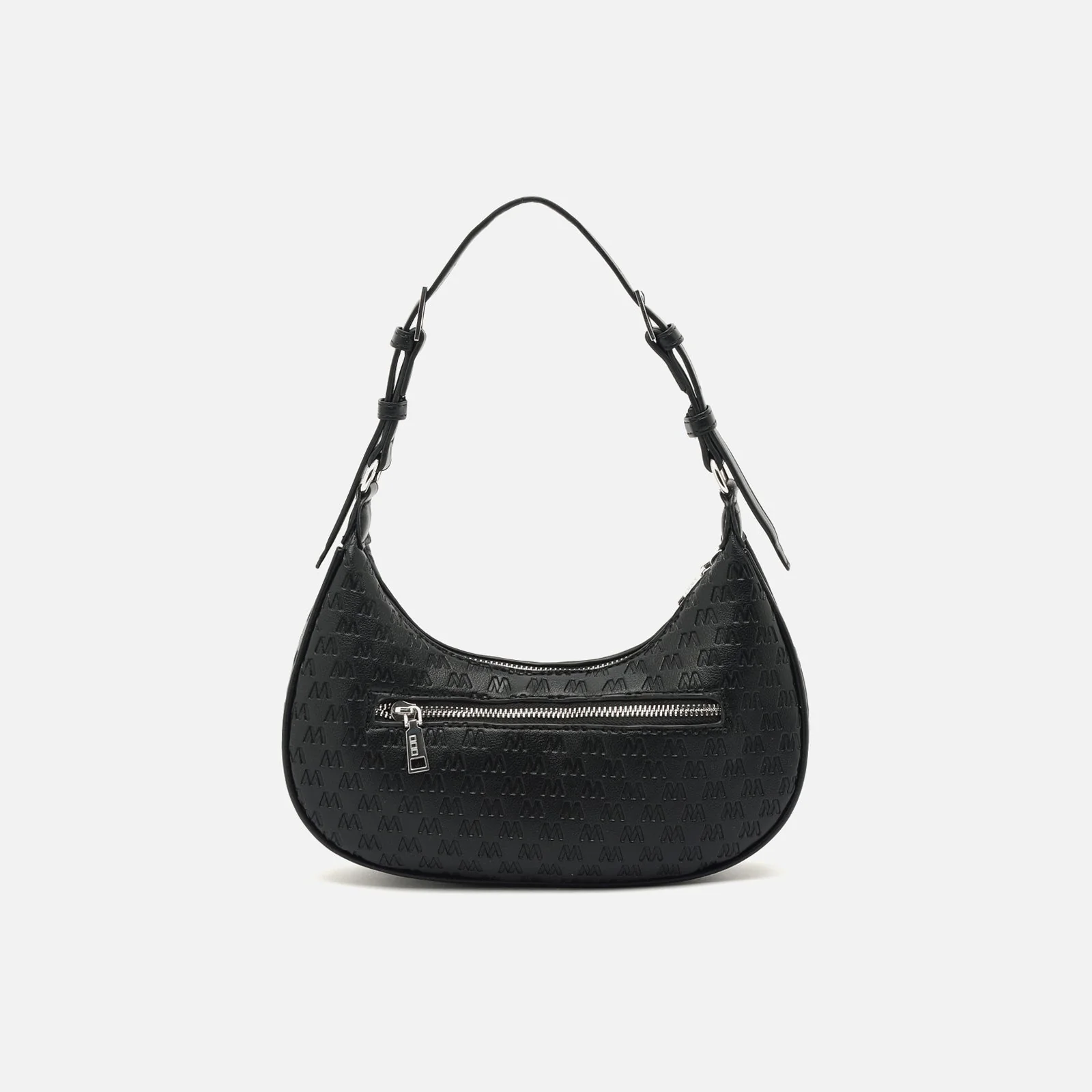 Misra bolso de hombro pequeño con asa regulable y estampado monogram - Image 9