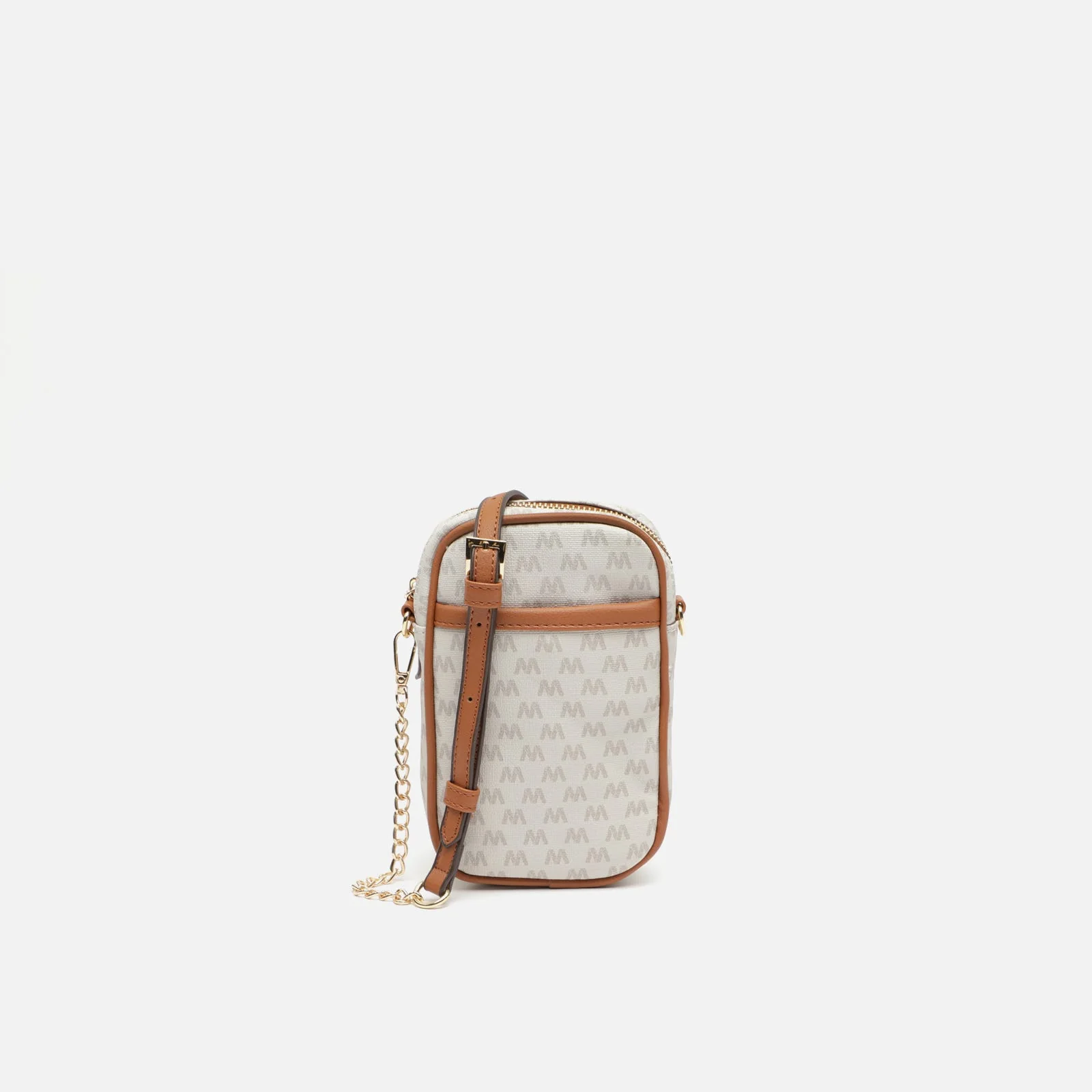 Monograms bolso bandolera mini para móvil con estampado monogram - Image 4
