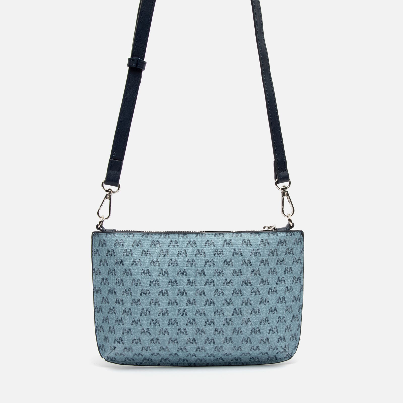 Monogri bolso bandolera pequeño con asa de mano y estampado monogram ED. - Image 8
