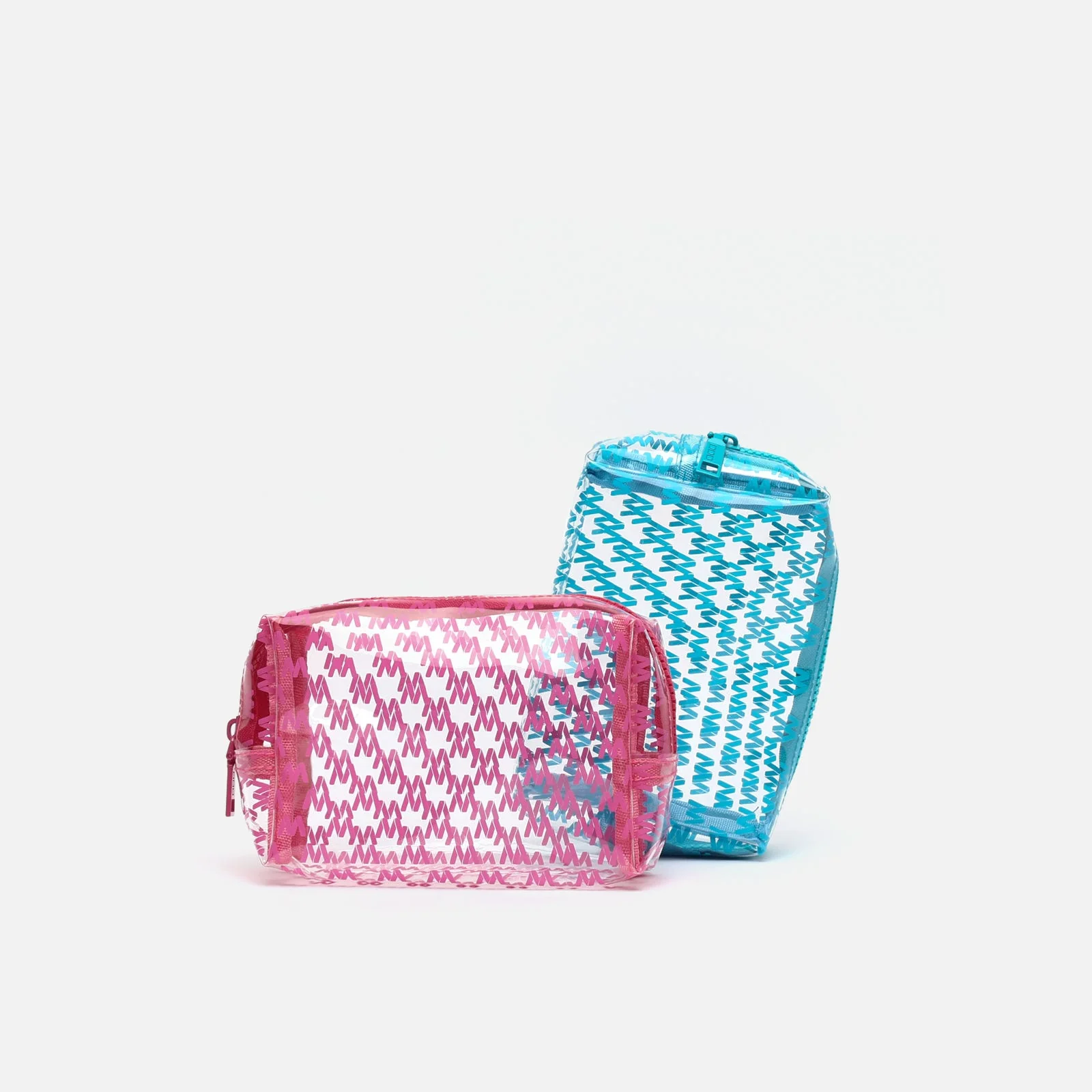 Monoplastic neceser transparente con estampado monogram ED.