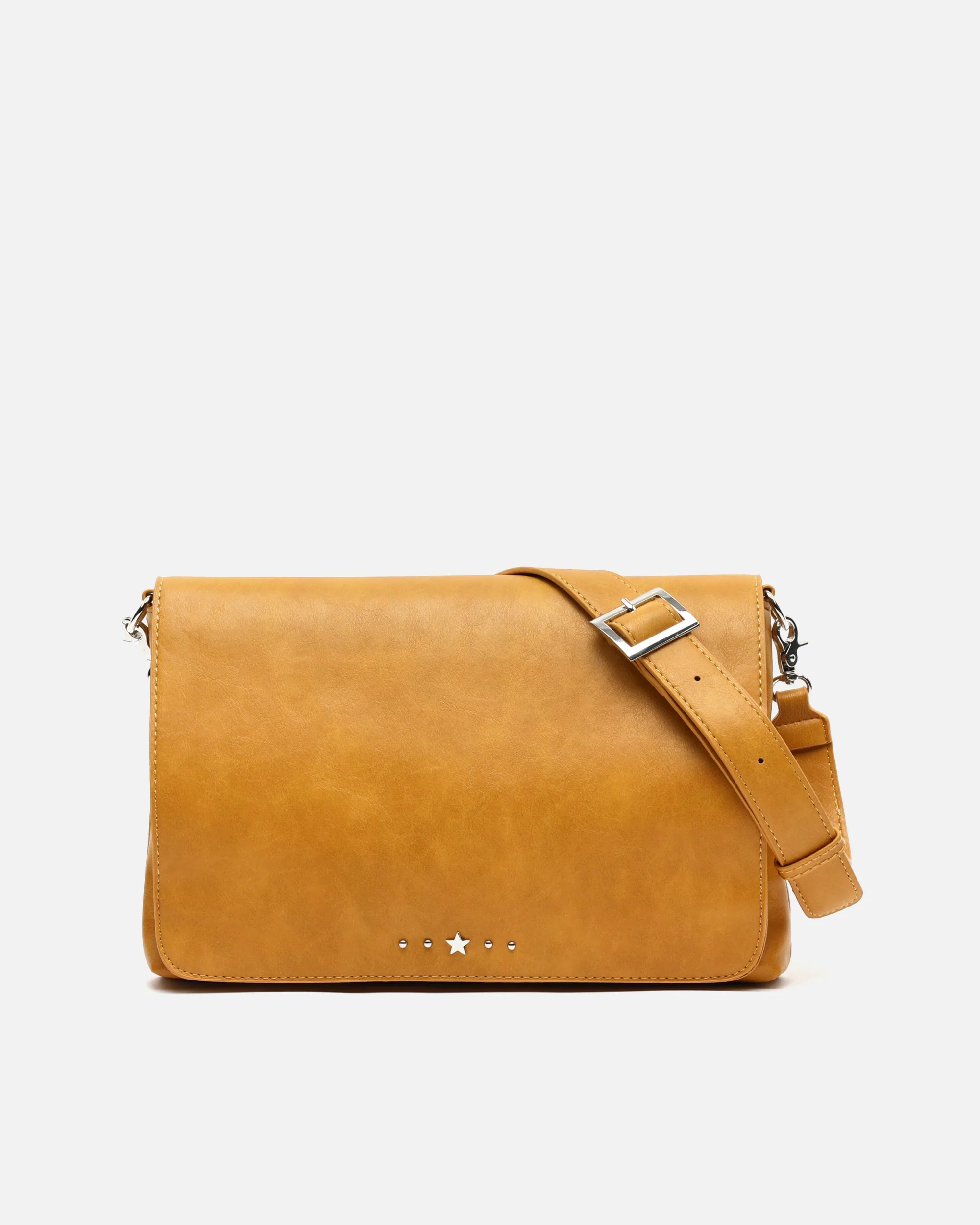 Nesqui-1 bolso bandolera con solapa y detalles metálicos ED. - Image 6