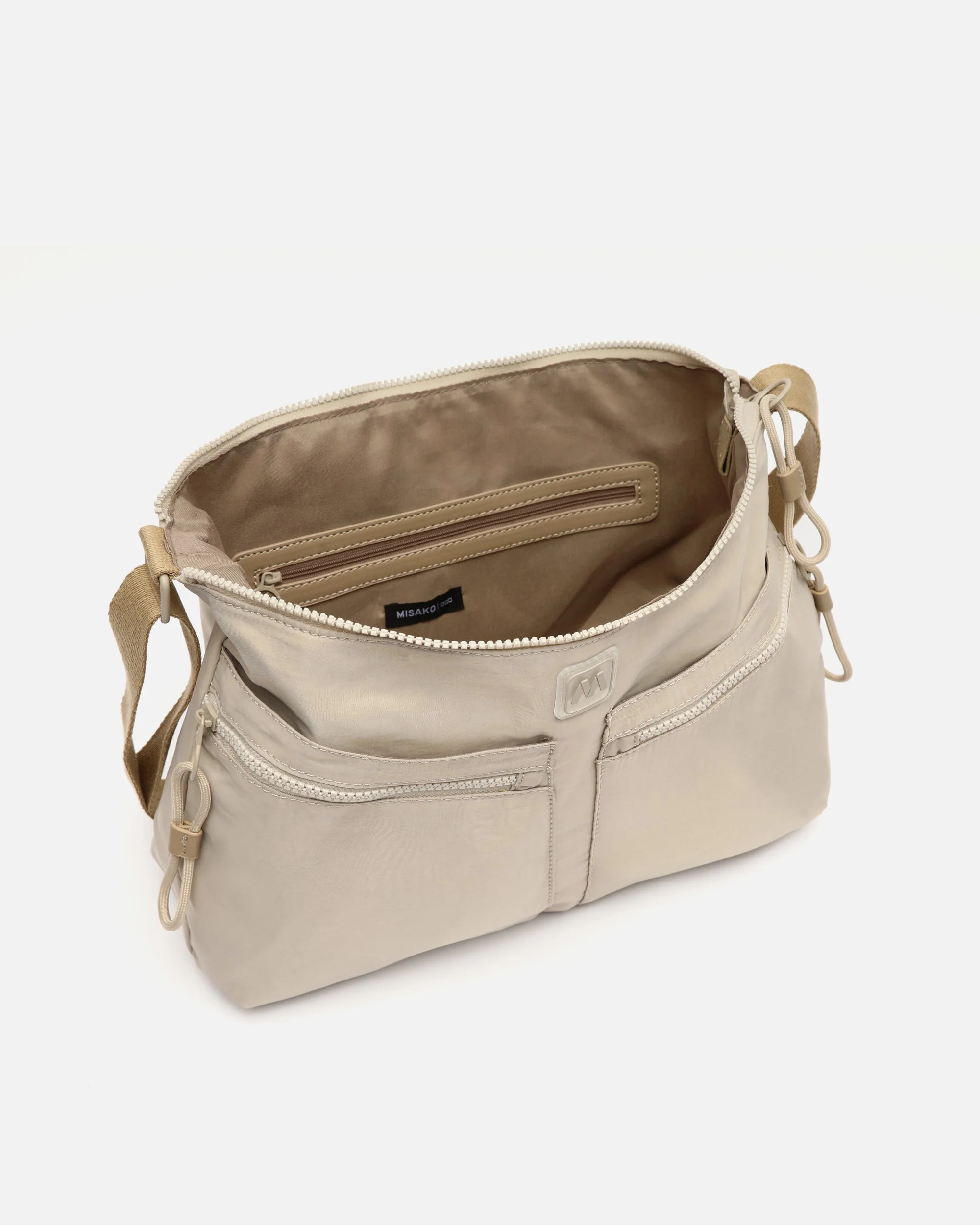 Nire bolso bandolera mediano en nylon - Image 12