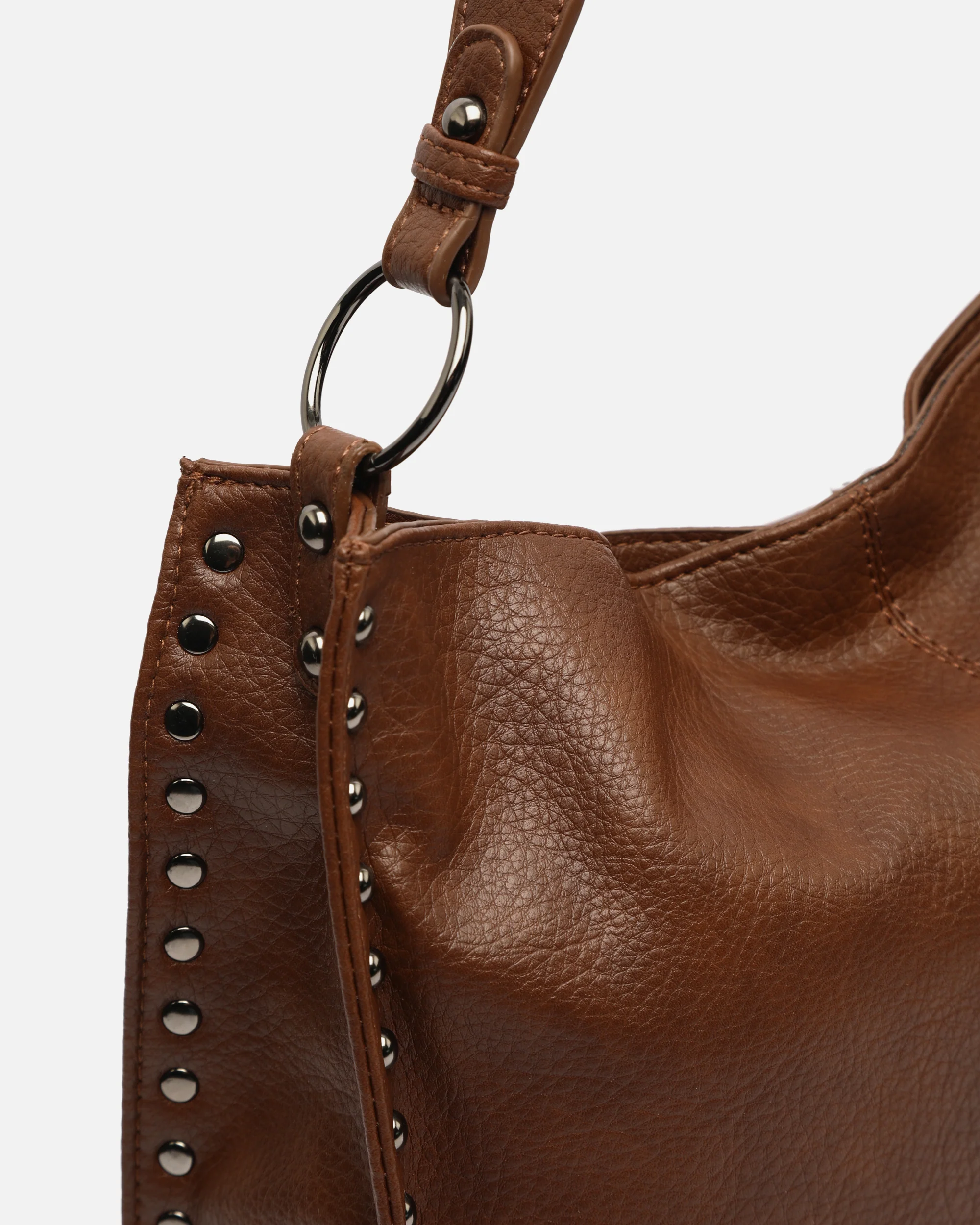 Prido bolso hobo grande con detalles metálicos - Image 3
