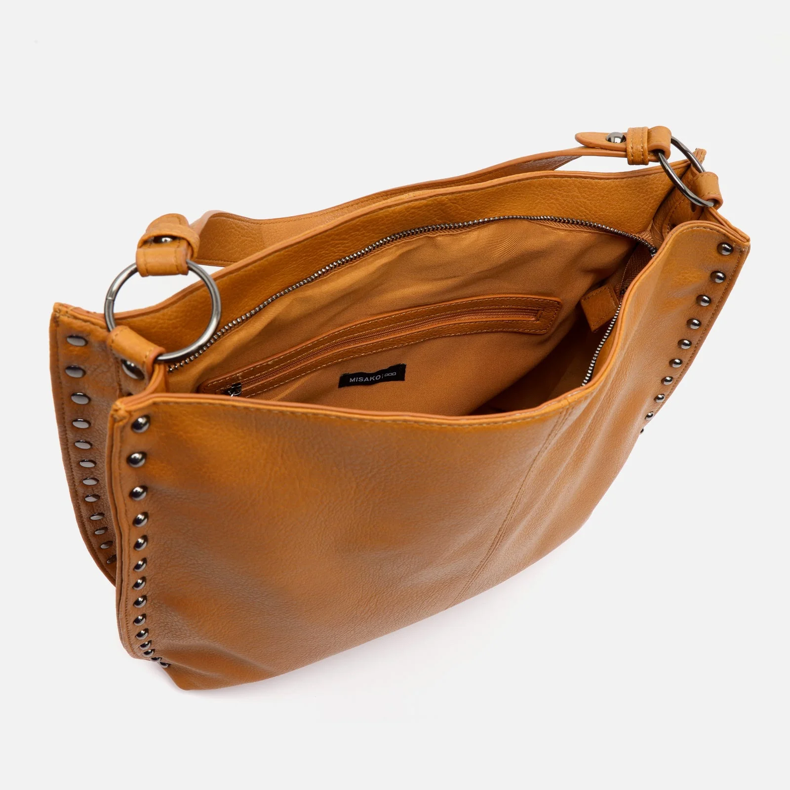 Prido bolso hobo grande con detalles metálicos - Image 31