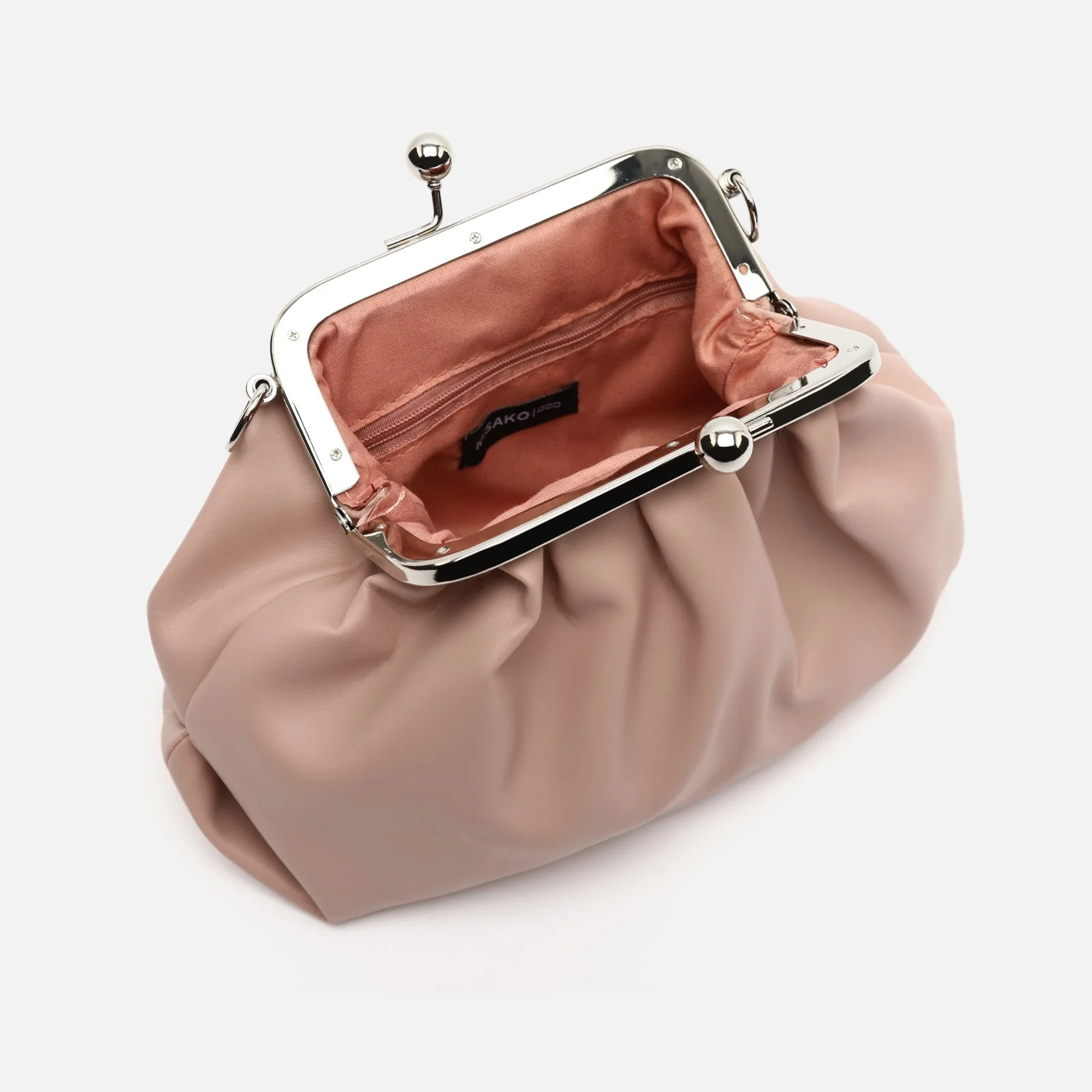 Raina bolso de fiesta pequeño con doble asa y cierre de boquilla ED. - Image 15