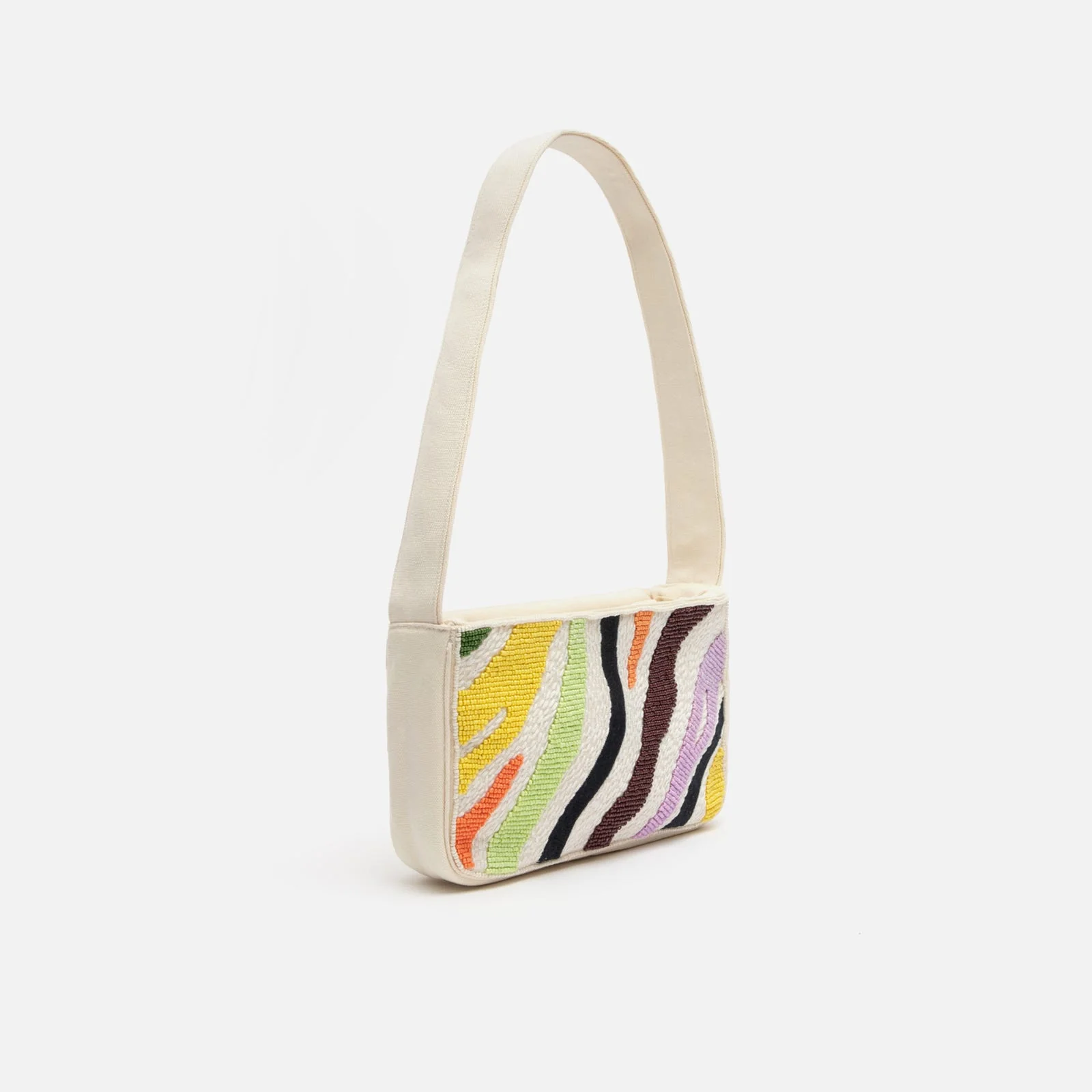 Salguer bolso de hombro con abalorios ED. - Image 3