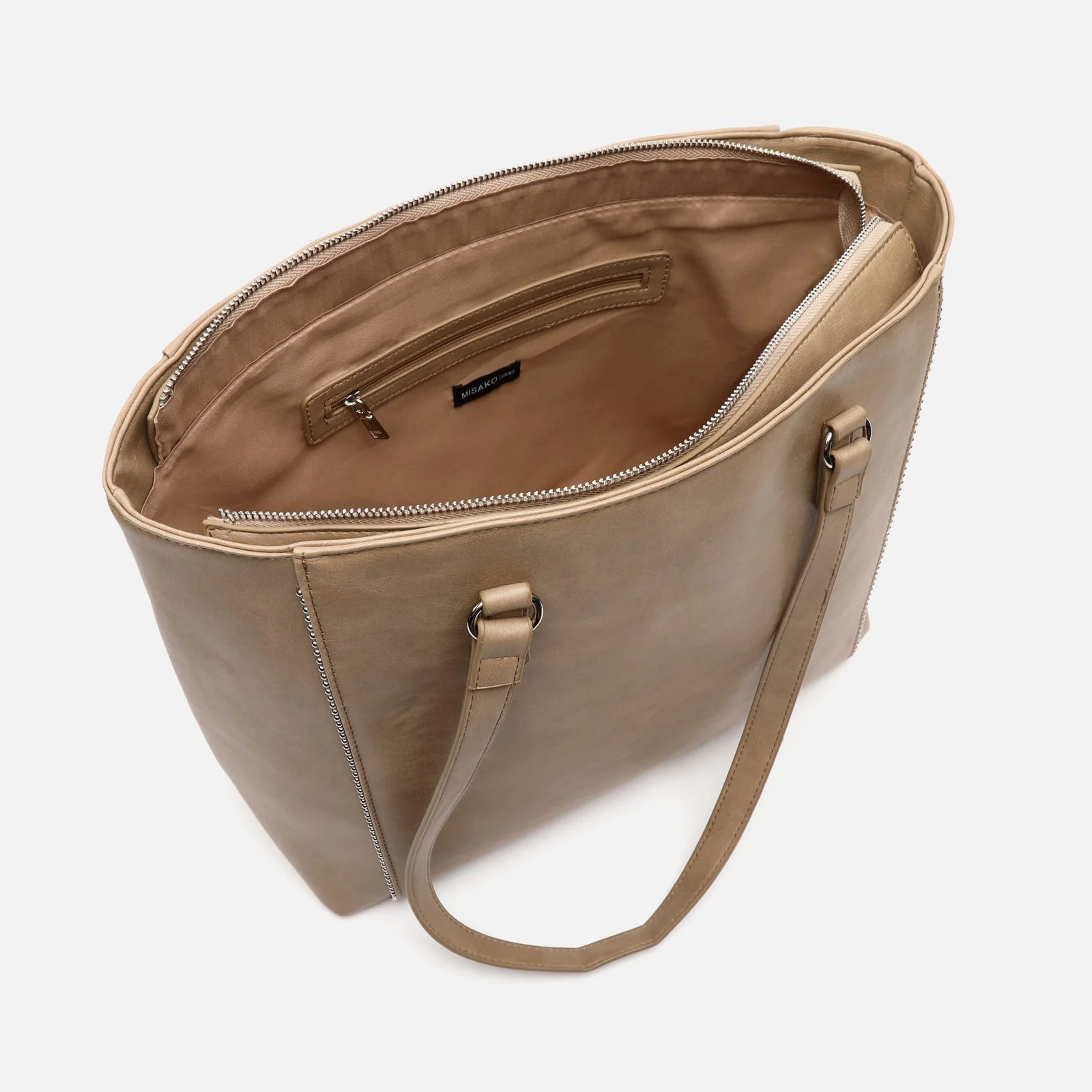 Sibila bolso shopper grande con detalles metálicos - Image 5