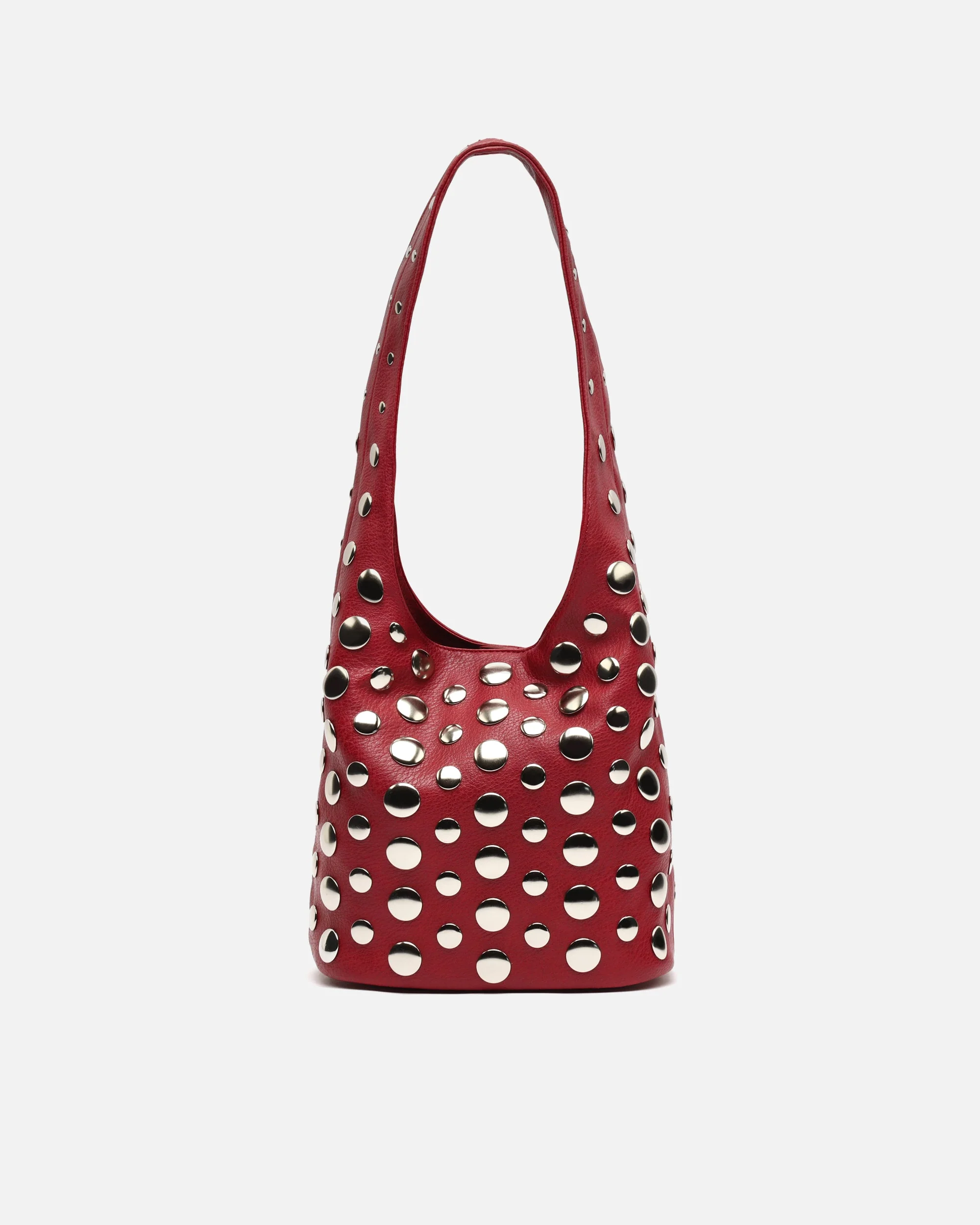 Tudi-1 bolso de hombro pequeño con detalles metálicos
