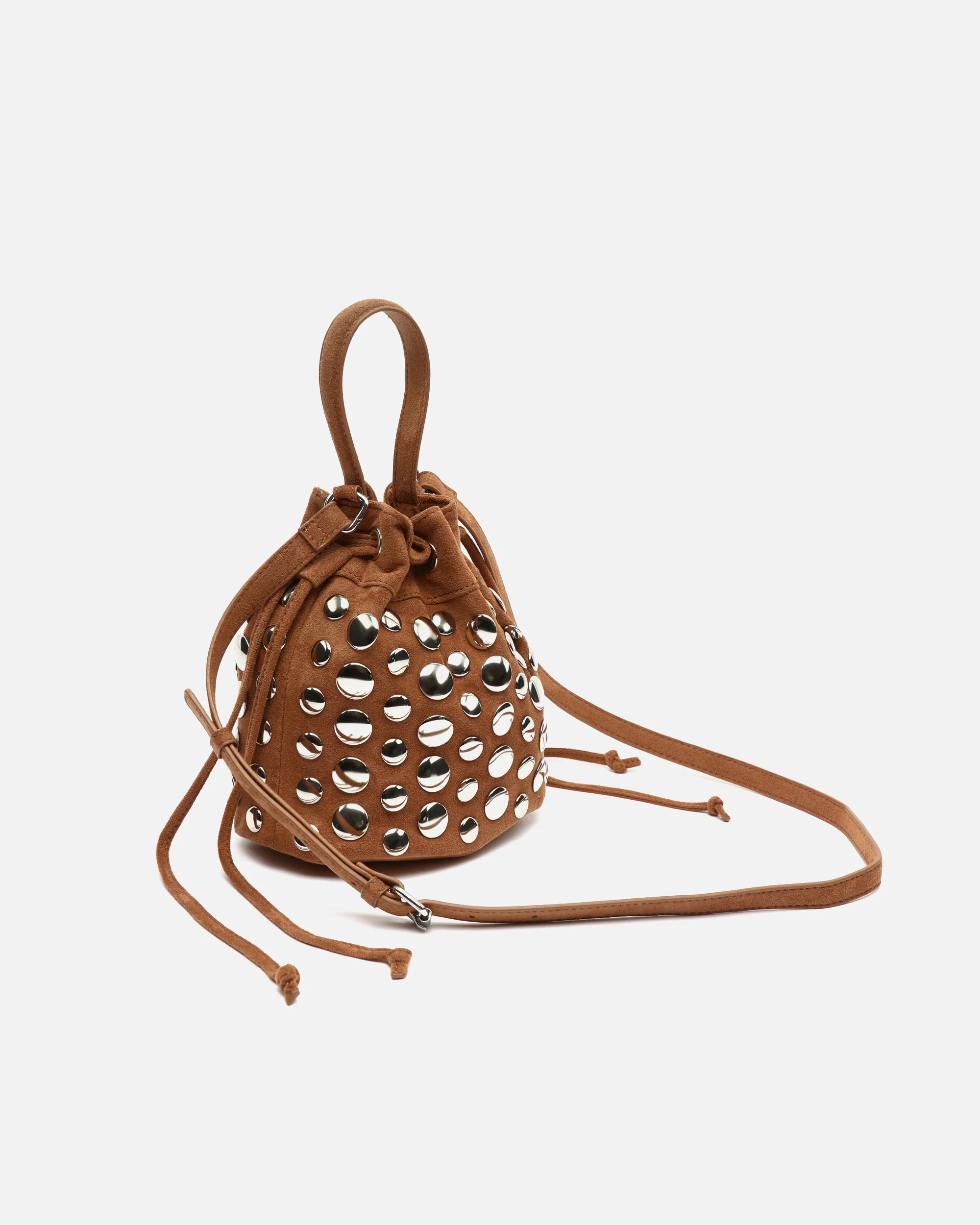 Tudi bolso bucket efecto ante con tachas - Image 5