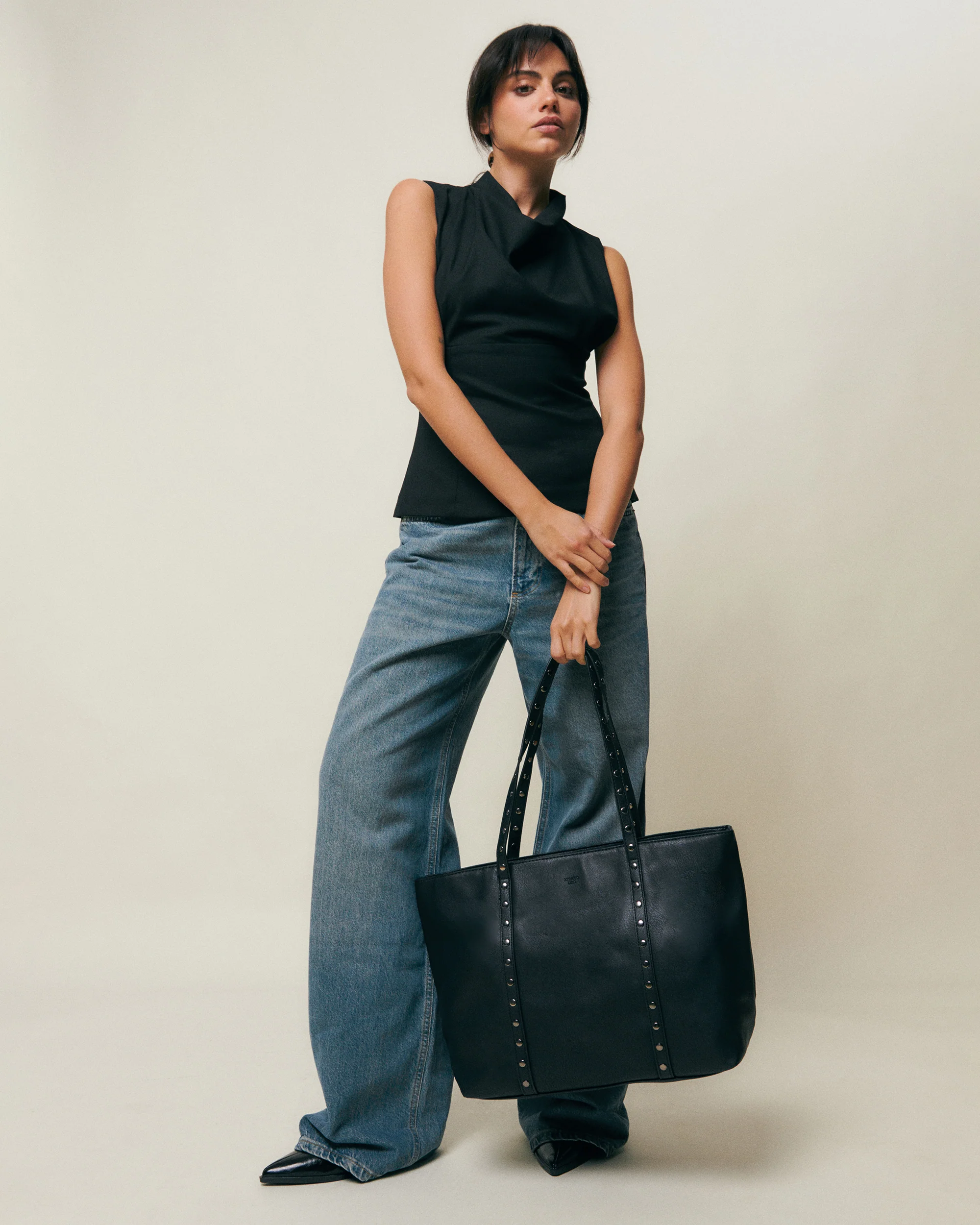 Watty bolso shopper con detalles metálicos - Image 3