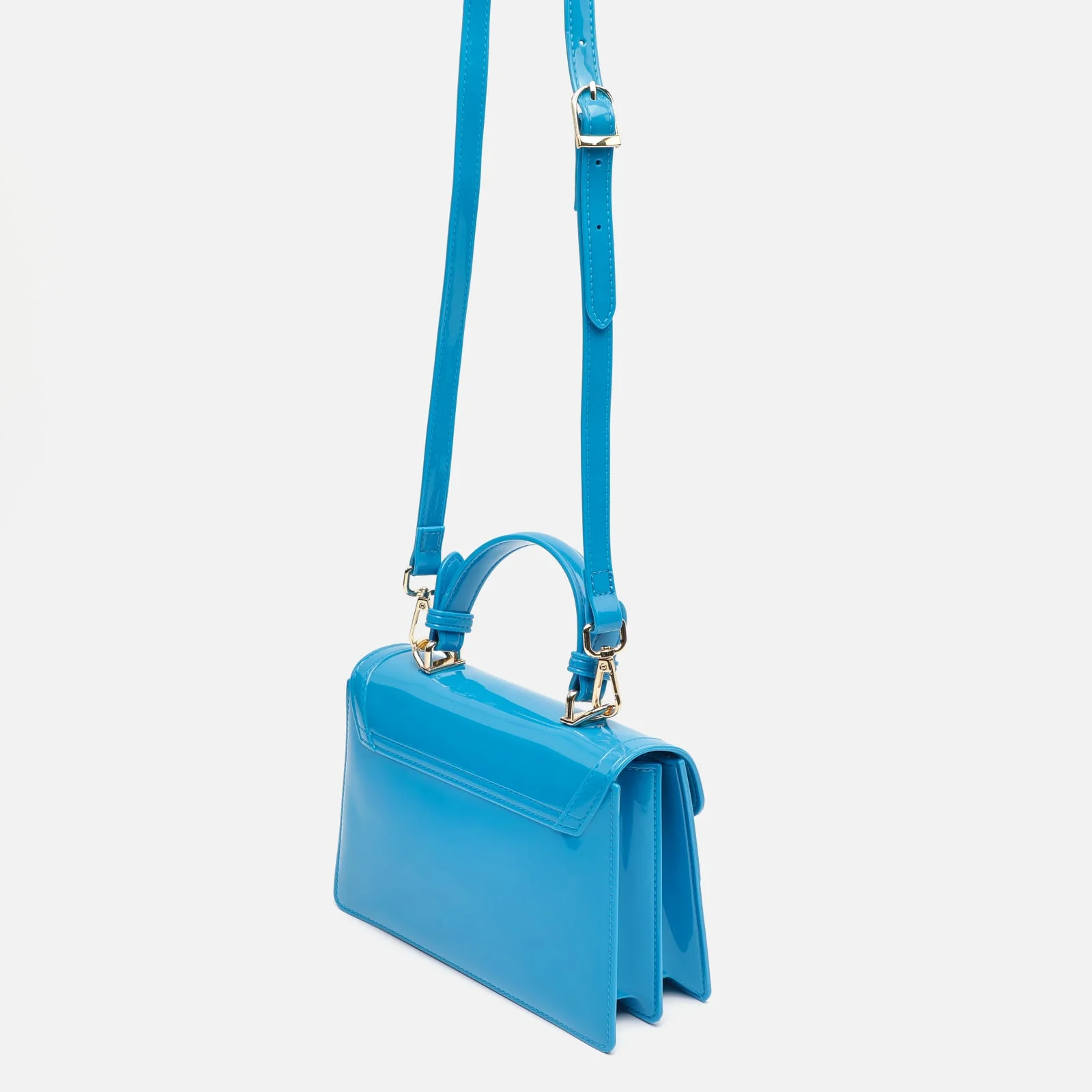 Welly bolso tote pequeño efecto vinilo con bandolera - Image 8