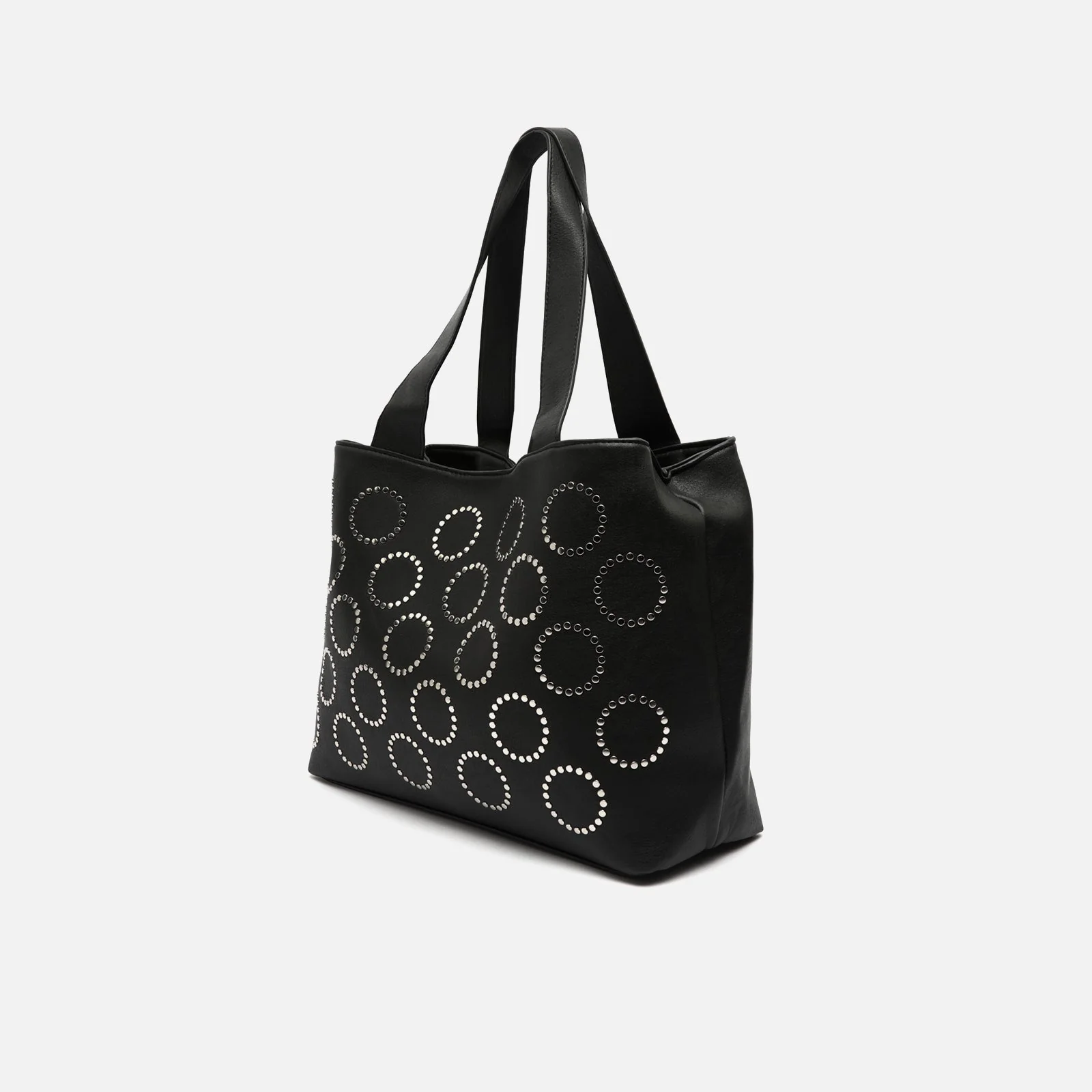 Yura bolso shopper grande con detalles metálicos - Image 3